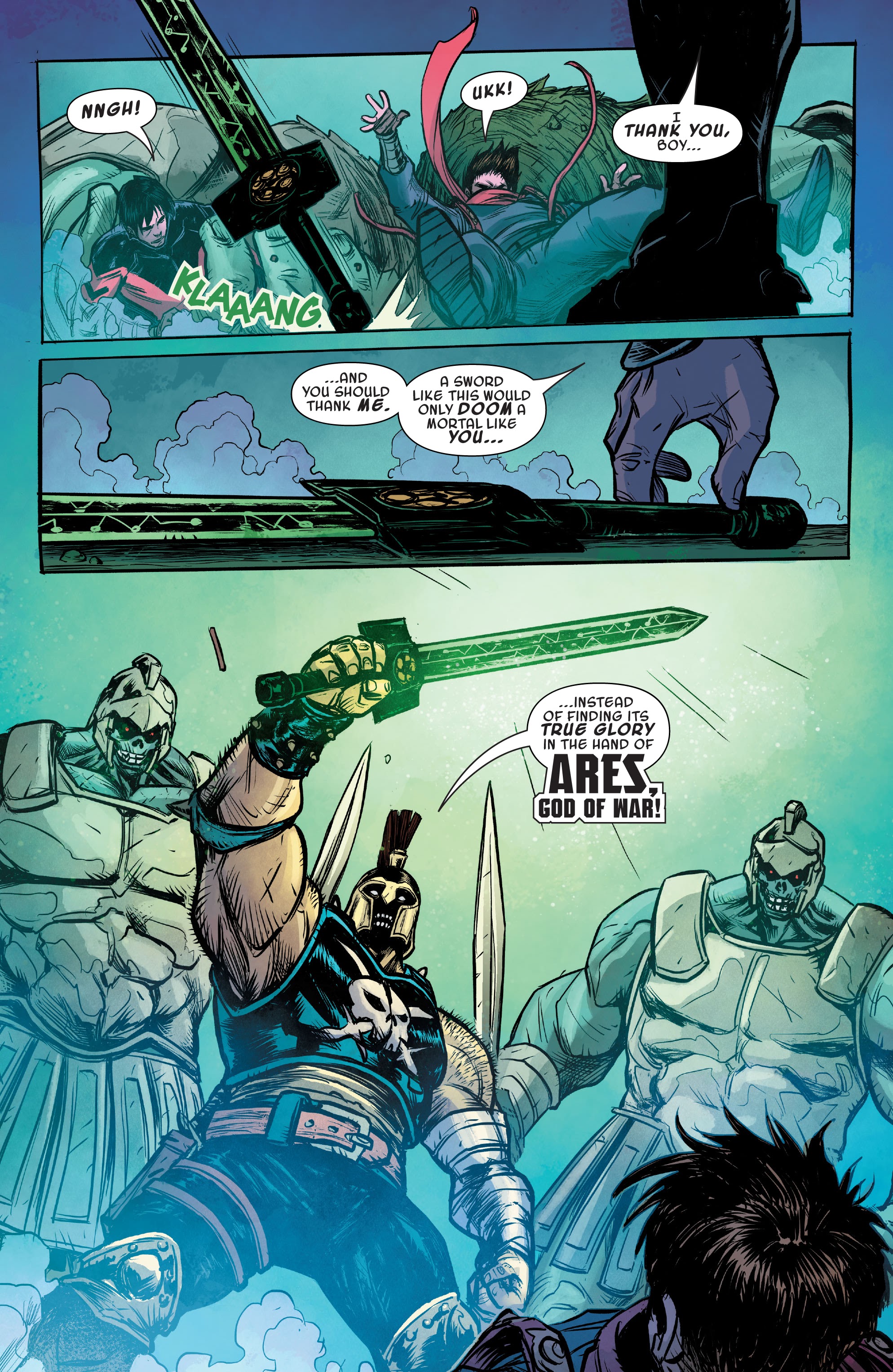 Read online Aero & Sword Master: Origins And Odysseys comic -  Issue # TPB - 86