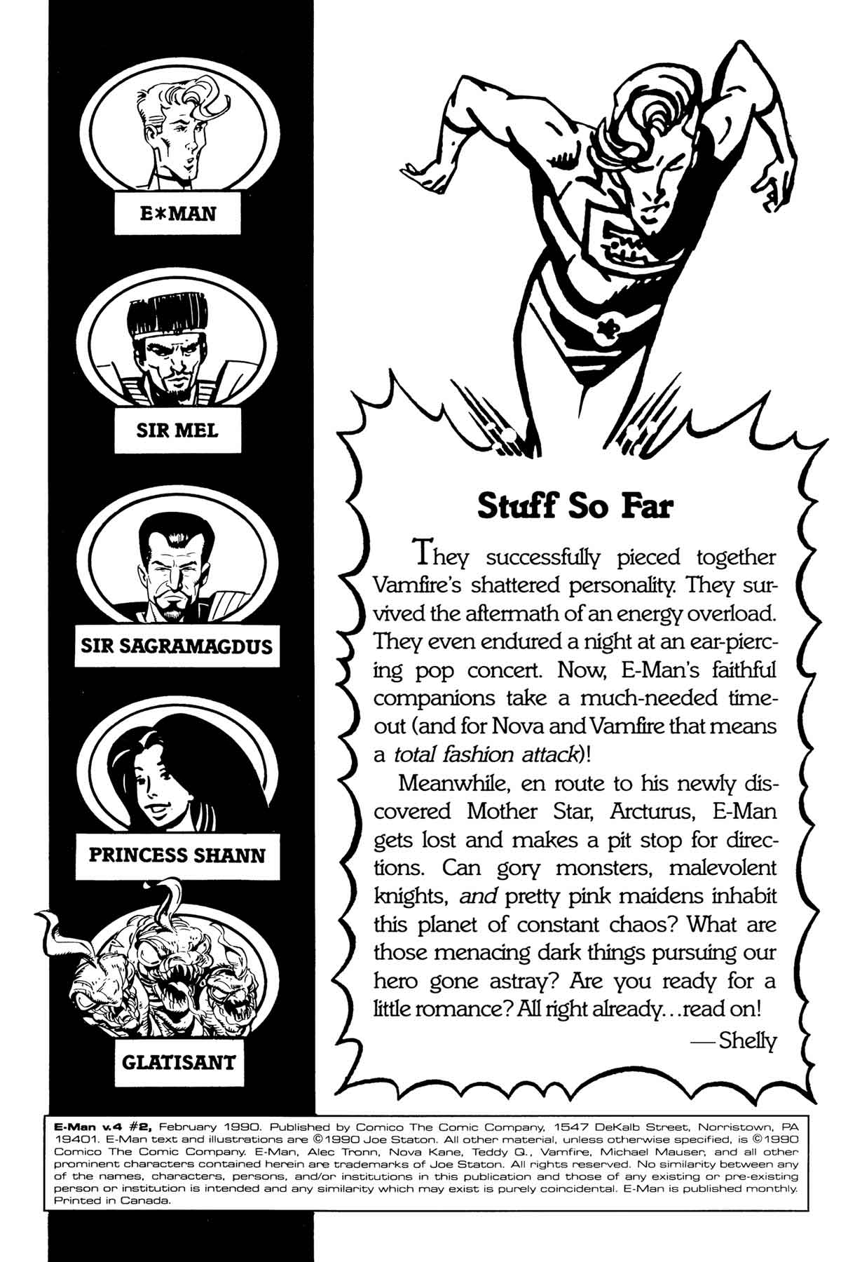 Read online E-Man (1989) comic -  Issue #2 - 3