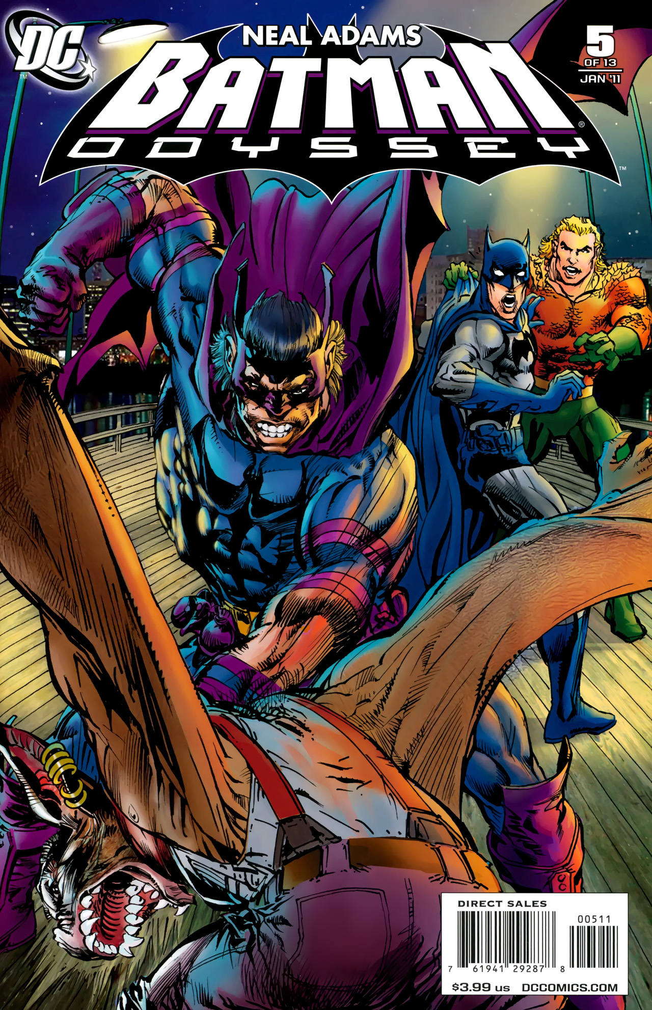 Read online Batman: Odyssey (2010) comic -  Issue #5 - 1