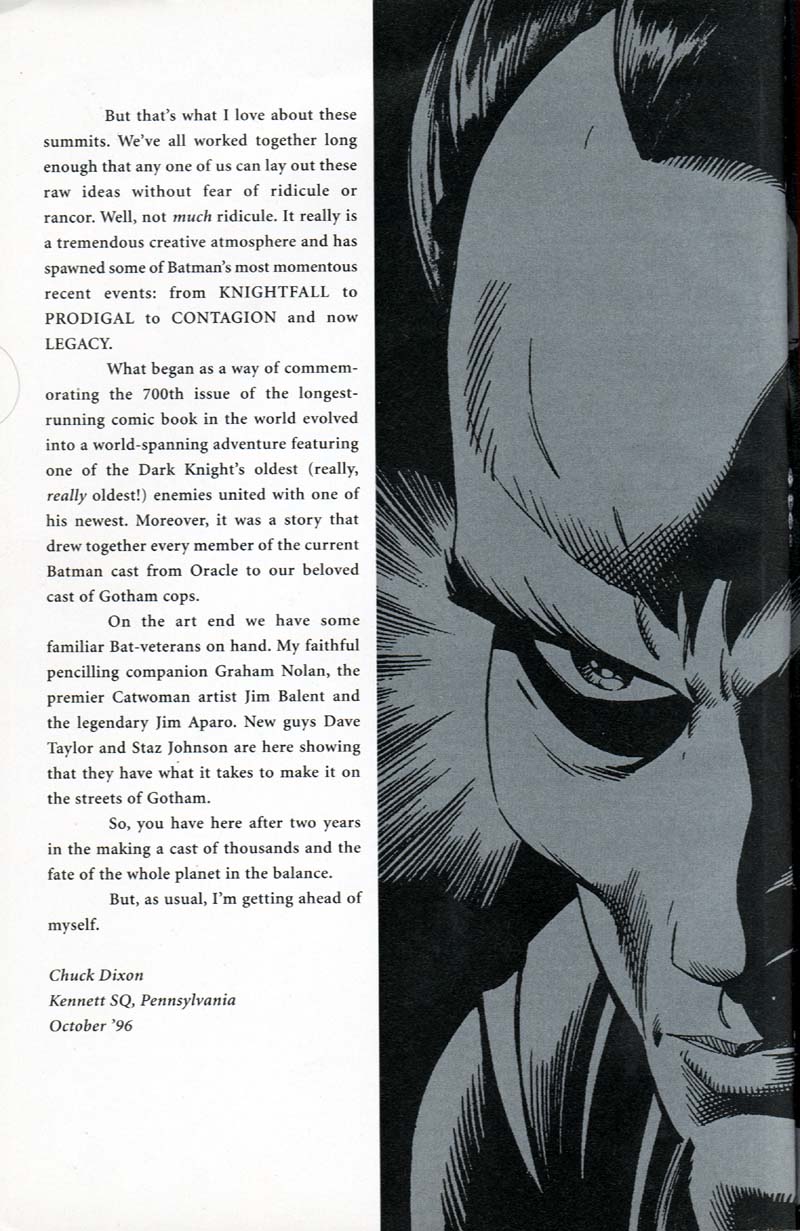 Read online Batman: Legacy comic -  Issue # TPB - 5
