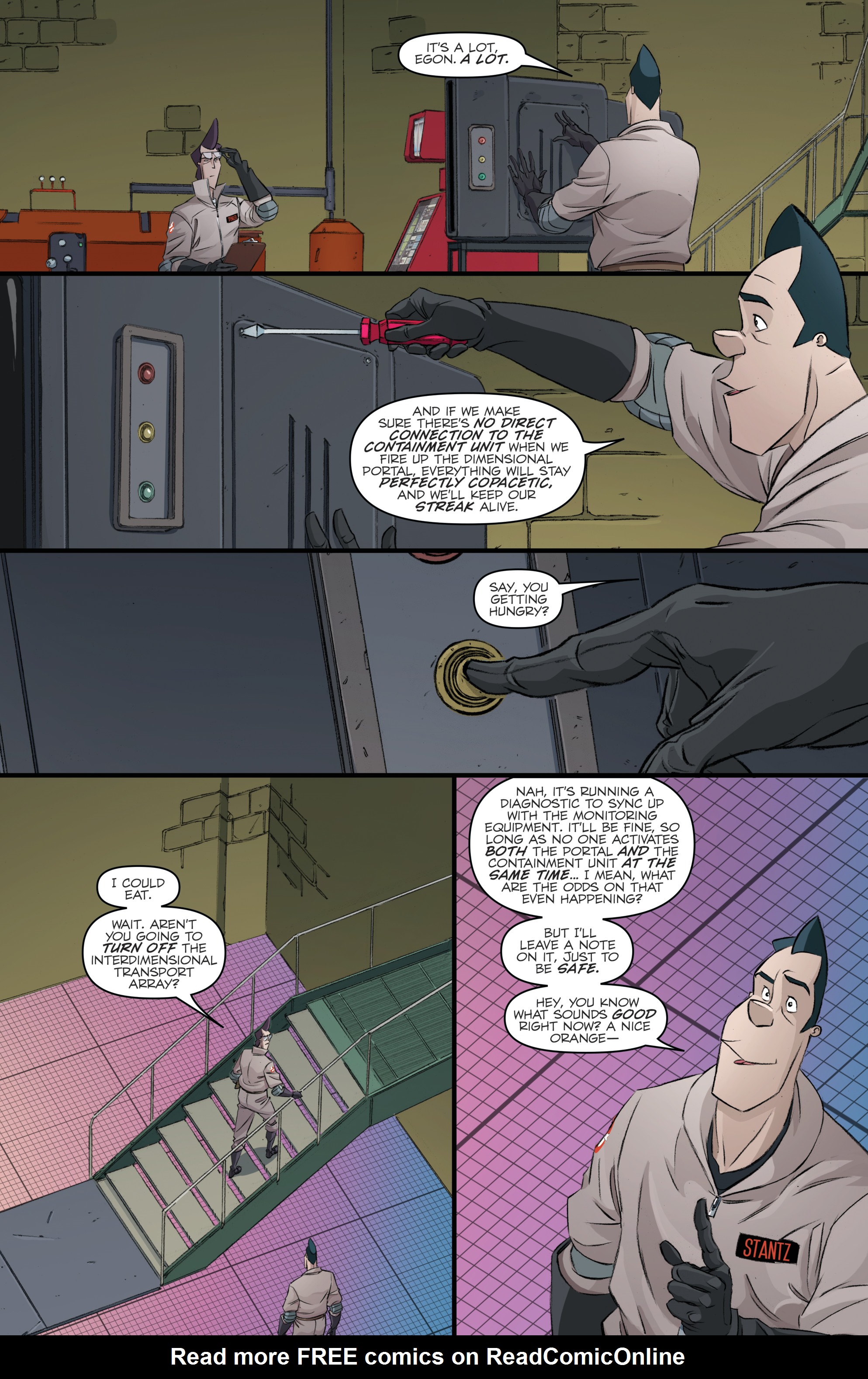 Read online Ghostbusters: Crossing Over comic -  Issue # _TPB - 54
