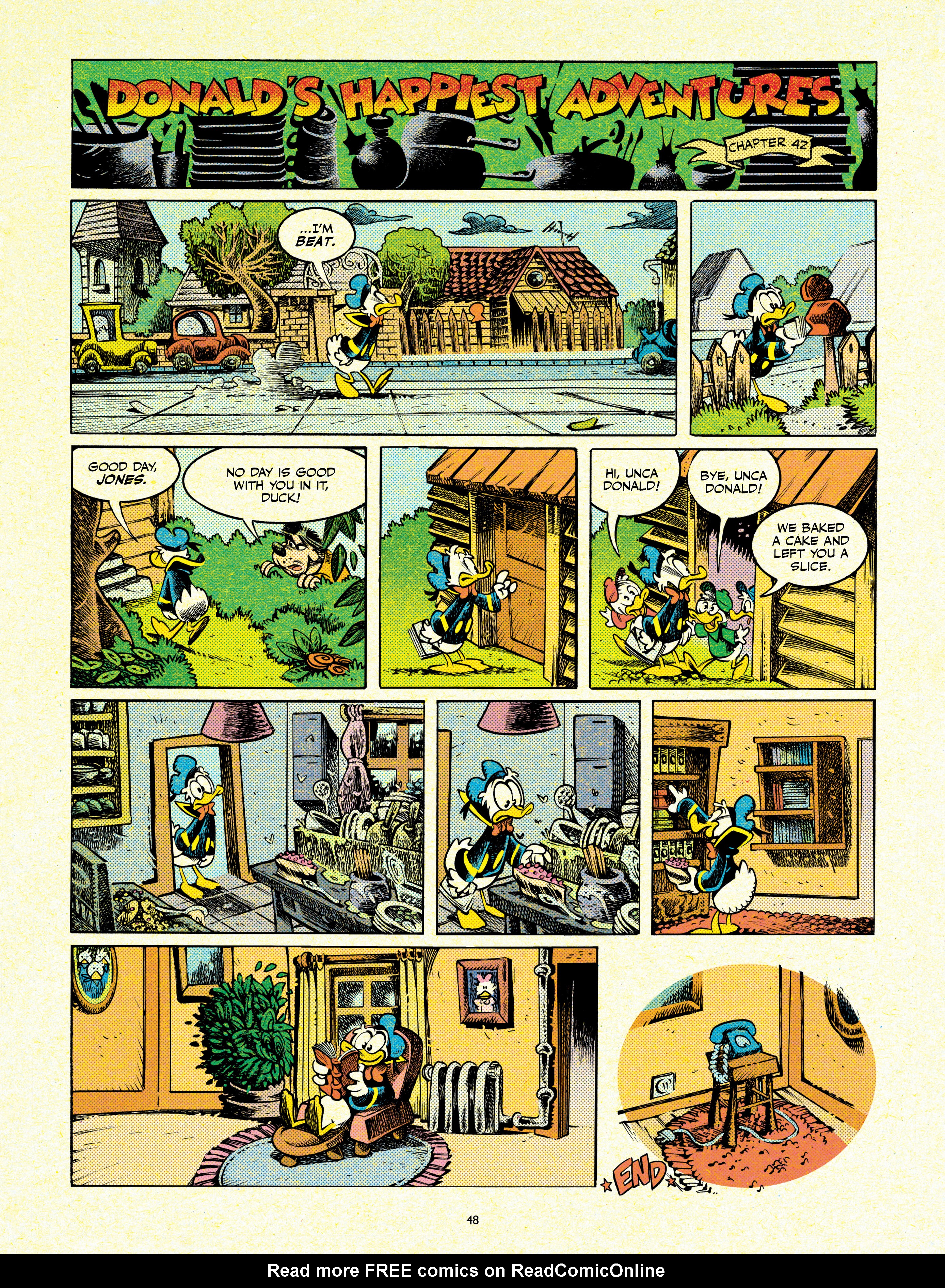 Read online Walt Disney's Donald Duck: Donald's Happiest Adventures comic -  Issue # Full - 48