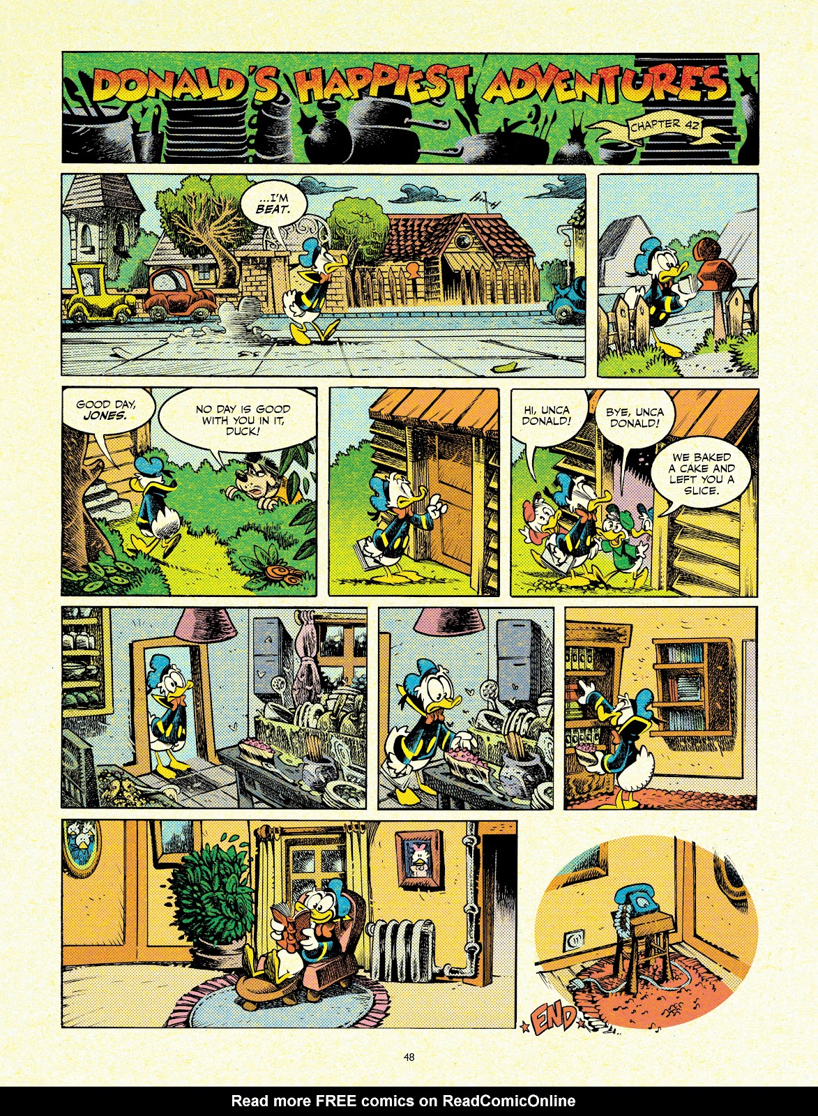 Walt Disney's Donald Duck: Donald's Happiest Adventures issue Full - Page 48