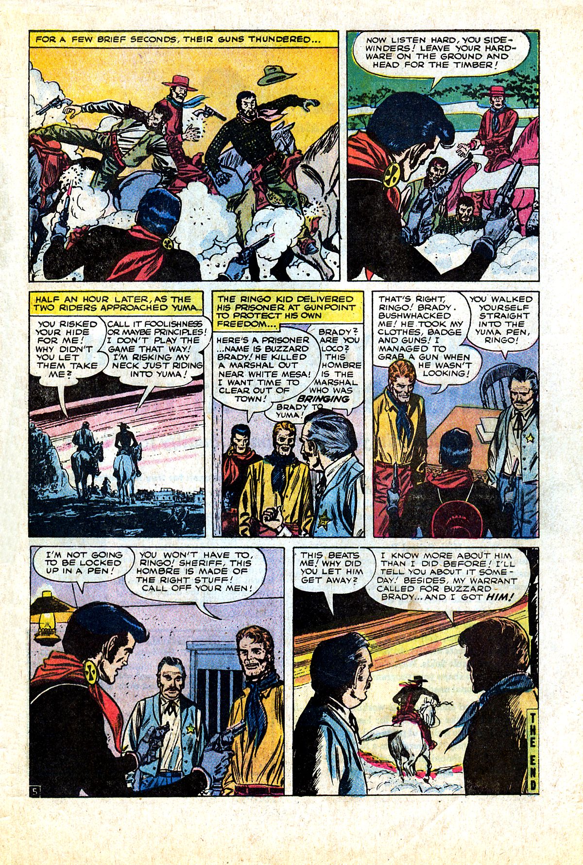 Read online Ringo Kid (1970) comic -  Issue #1 - 33