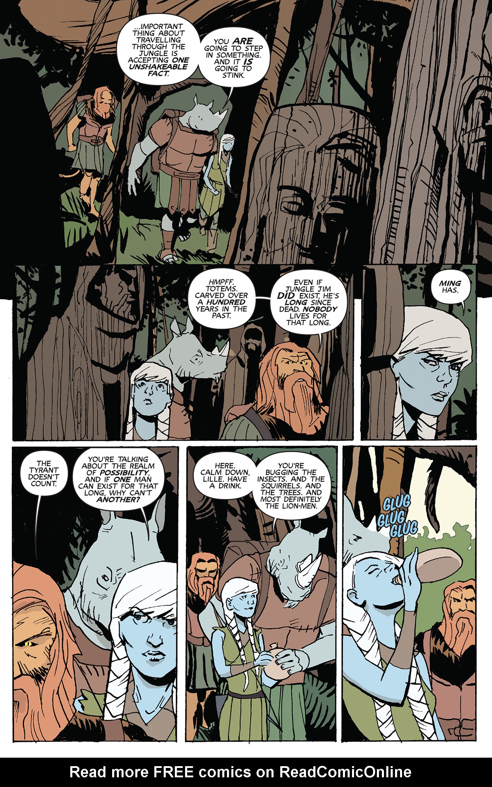 Read online King: Jungle Jim comic -  Issue #1 - 13