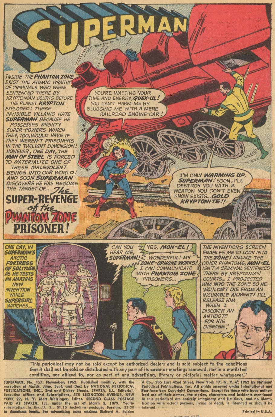 Read online Superman (1939) comic -  Issue #157 - 3