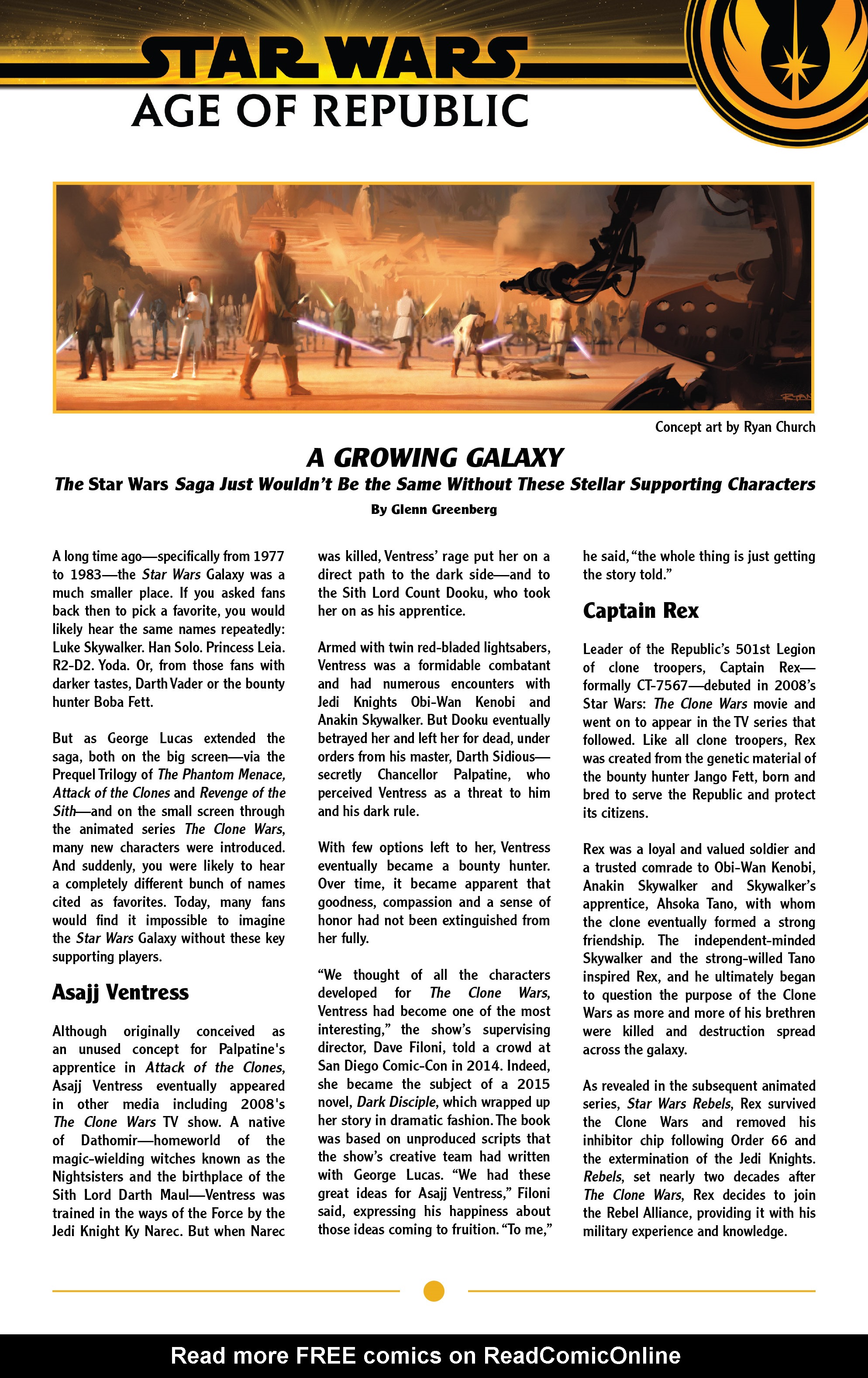 Read online Star Wars: Age of Republic Special comic -  Issue # Full - 33