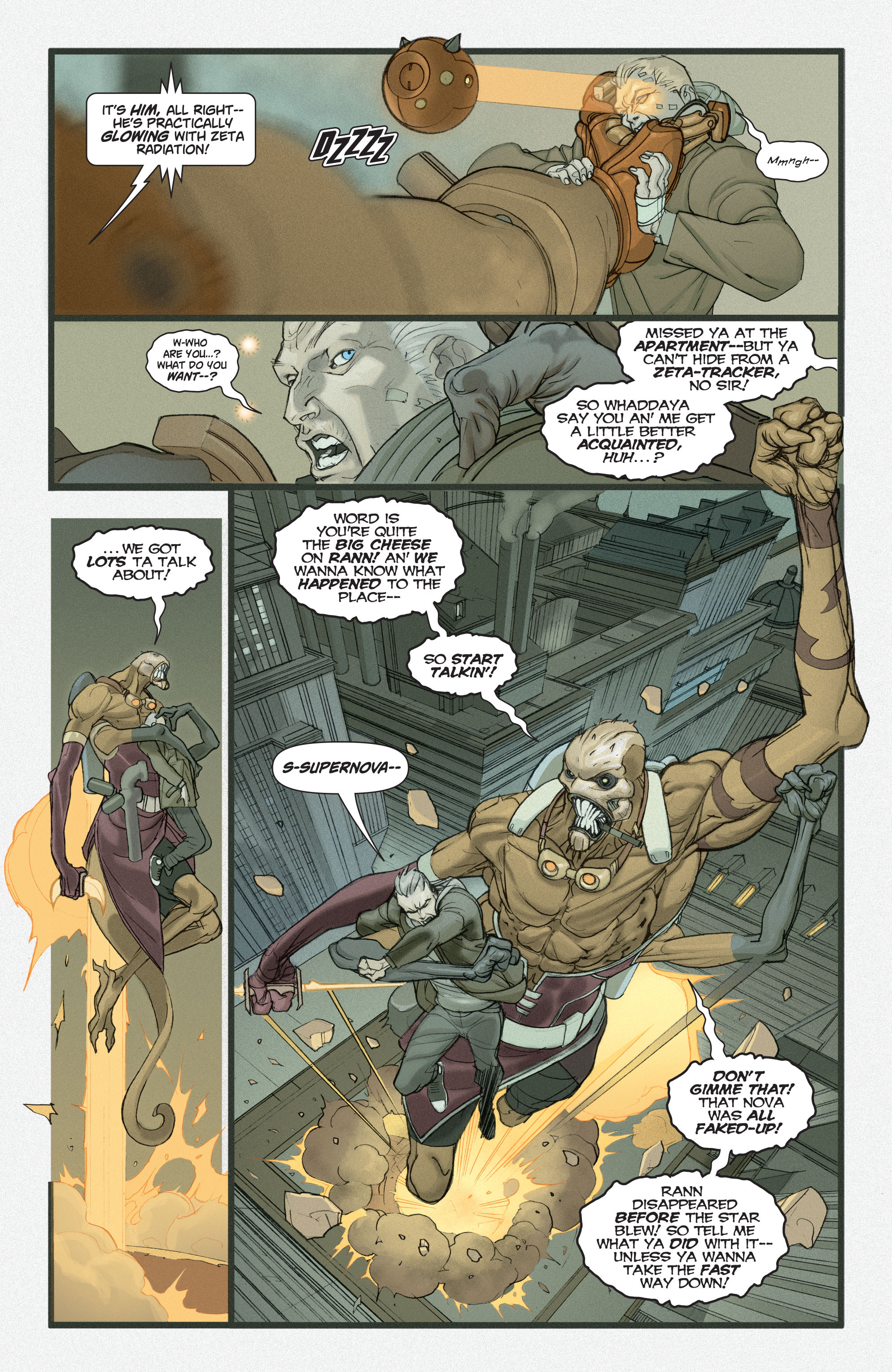 Read online Adam Strange (2004) comic -  Issue #1 - 18