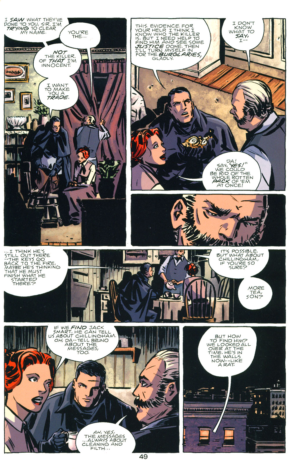 Read online Batman: The Golden Streets of Gotham comic -  Issue # Full - 51