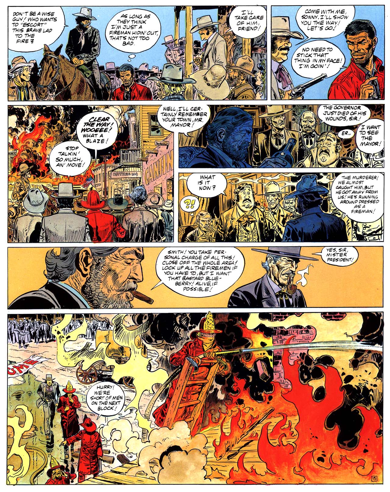 Read online Epic Graphic Novel: Blueberry comic -  Issue #3 - 20
