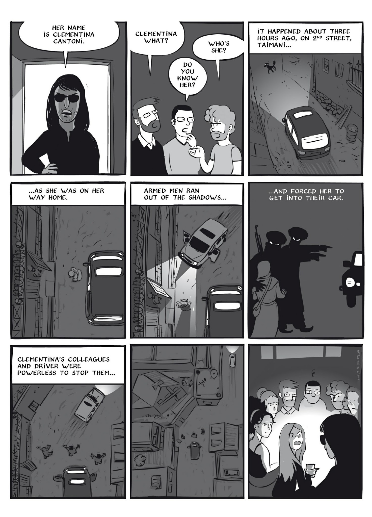 Read online Kabul Disco: How I Managed Not to be Abducted in Afghanistan comic -  Issue # TPB - 97