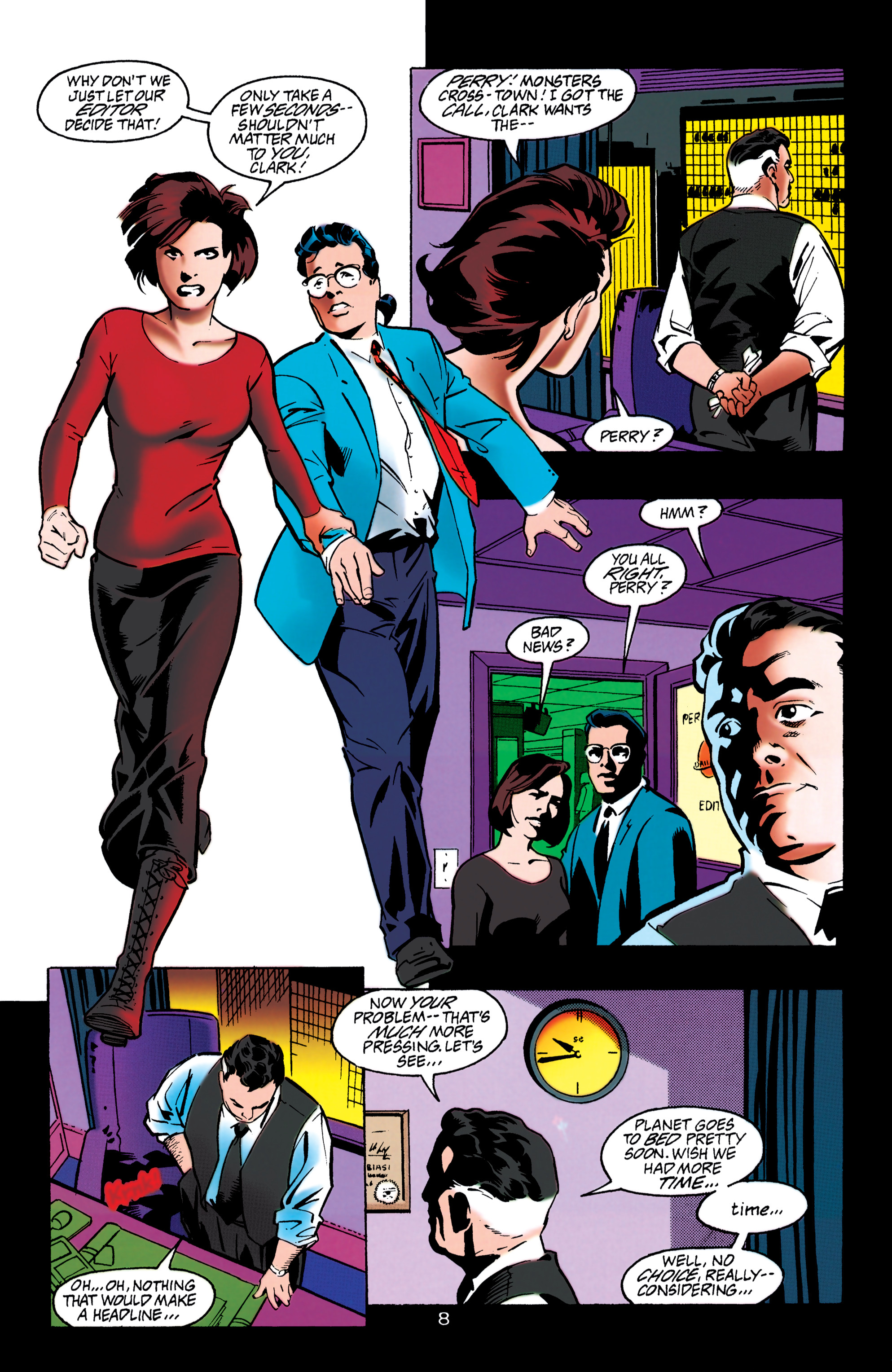 Read online Adventures of Superman (1987) comic -  Issue #537 - 8