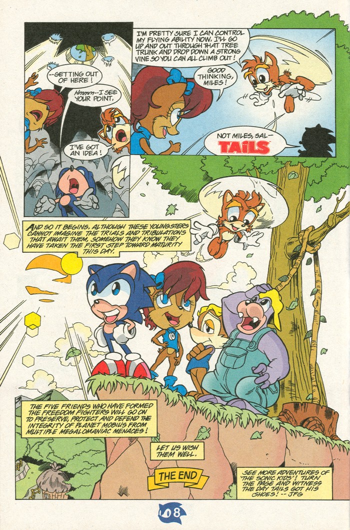 Read online Sonic Super Special comic -  Issue #5 - Sonic Kids - 10