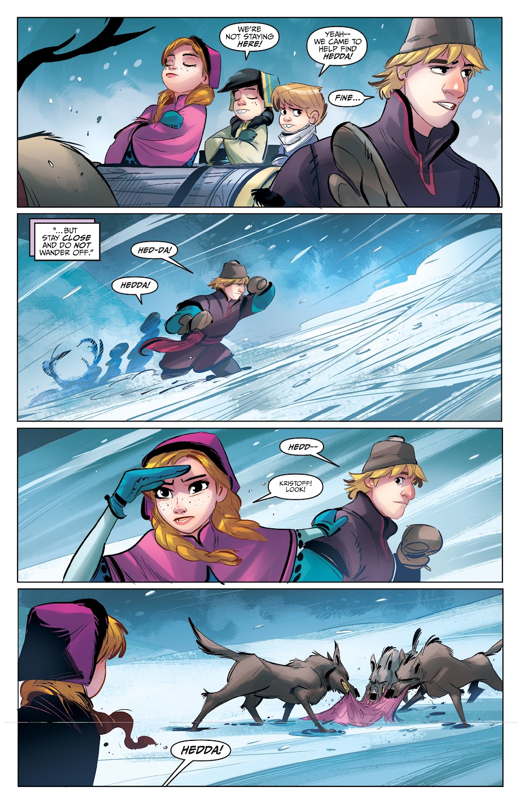 Read online Disney Frozen: The Hero Within comic -  Issue #3 - 9