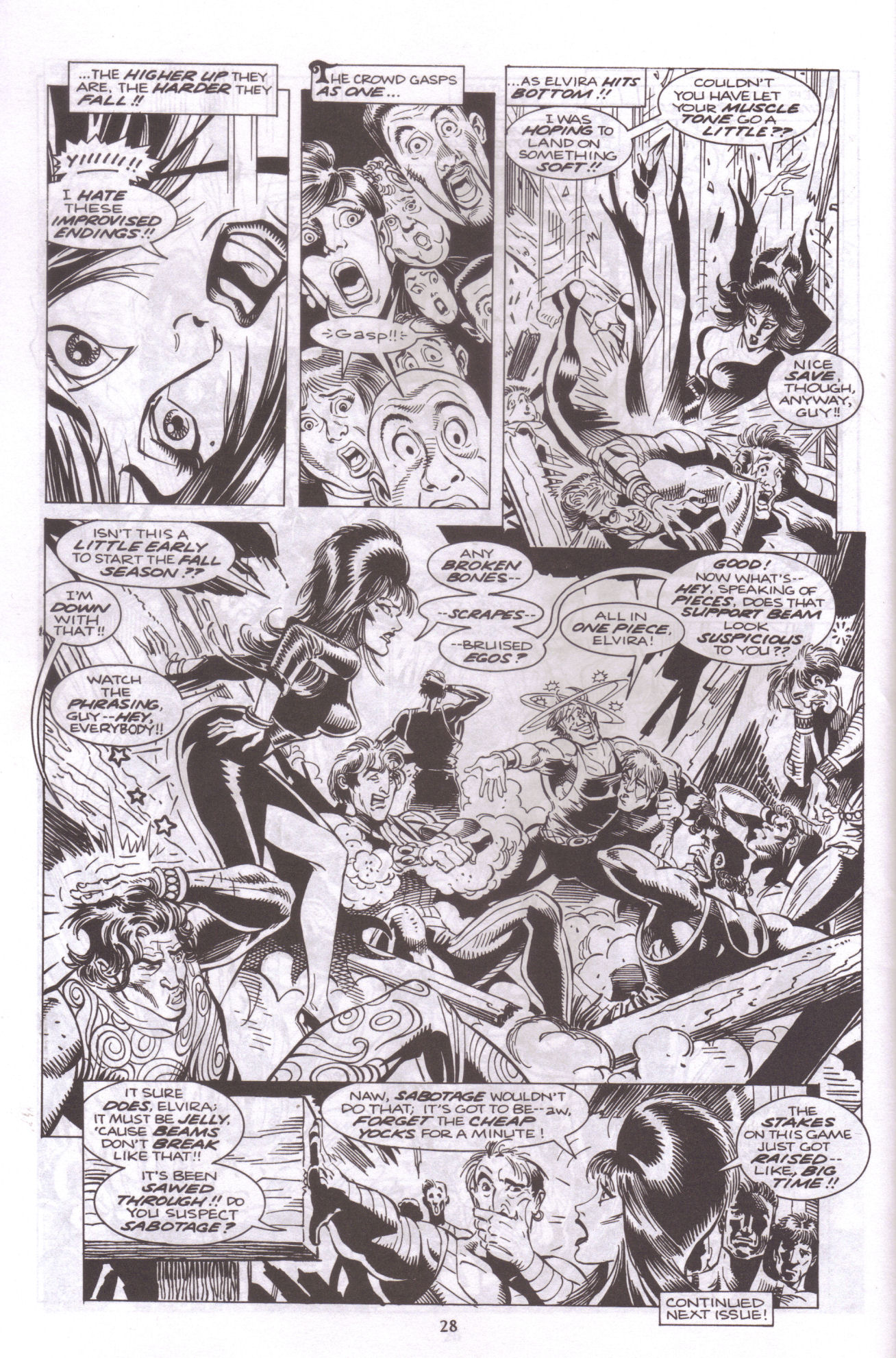 Read online Elvira, Mistress of the Dark comic -  Issue #52 - 25