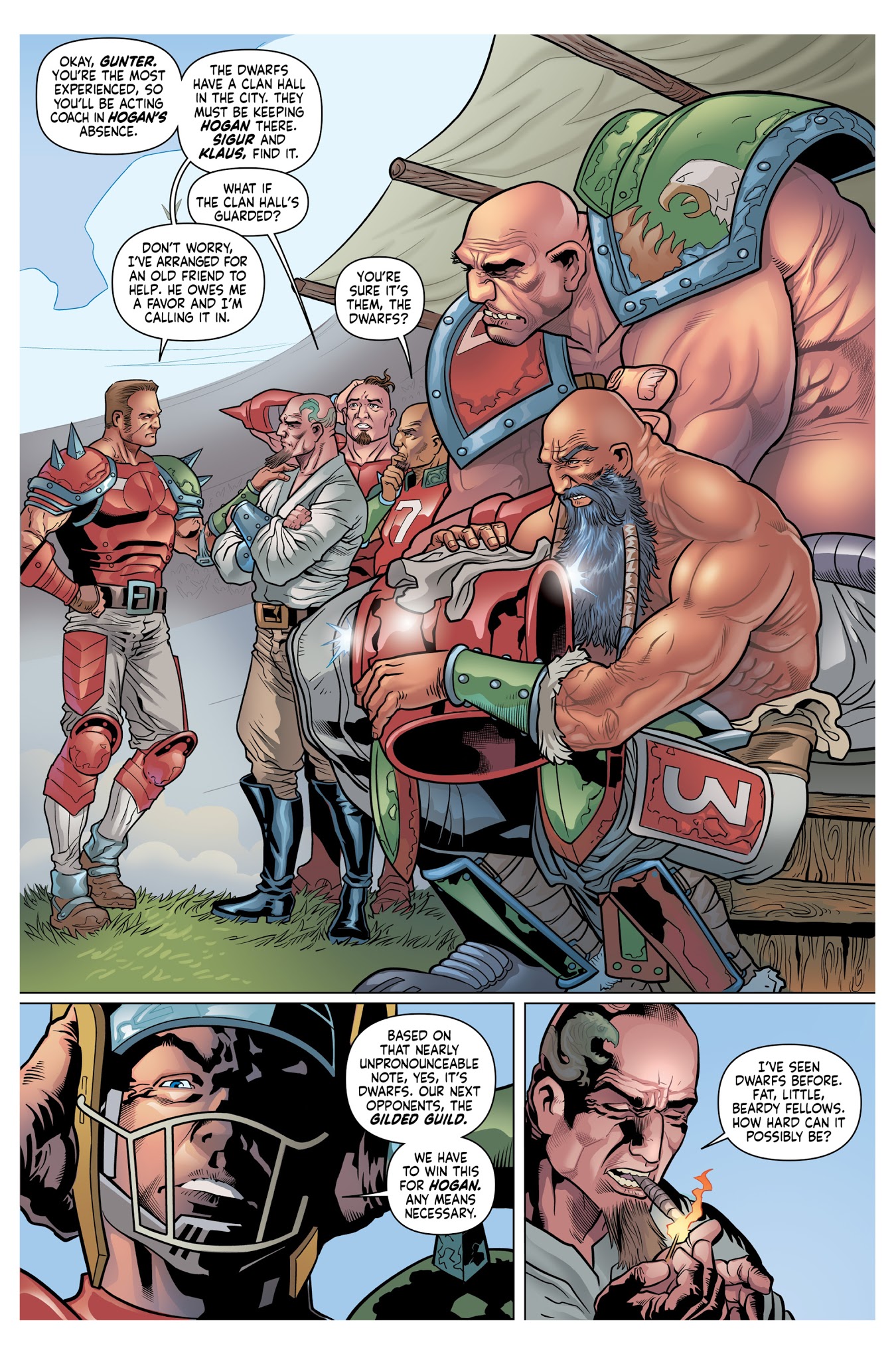 Read online Blood Bowl: More Guts, More Glory! comic -  Issue #3 - 10