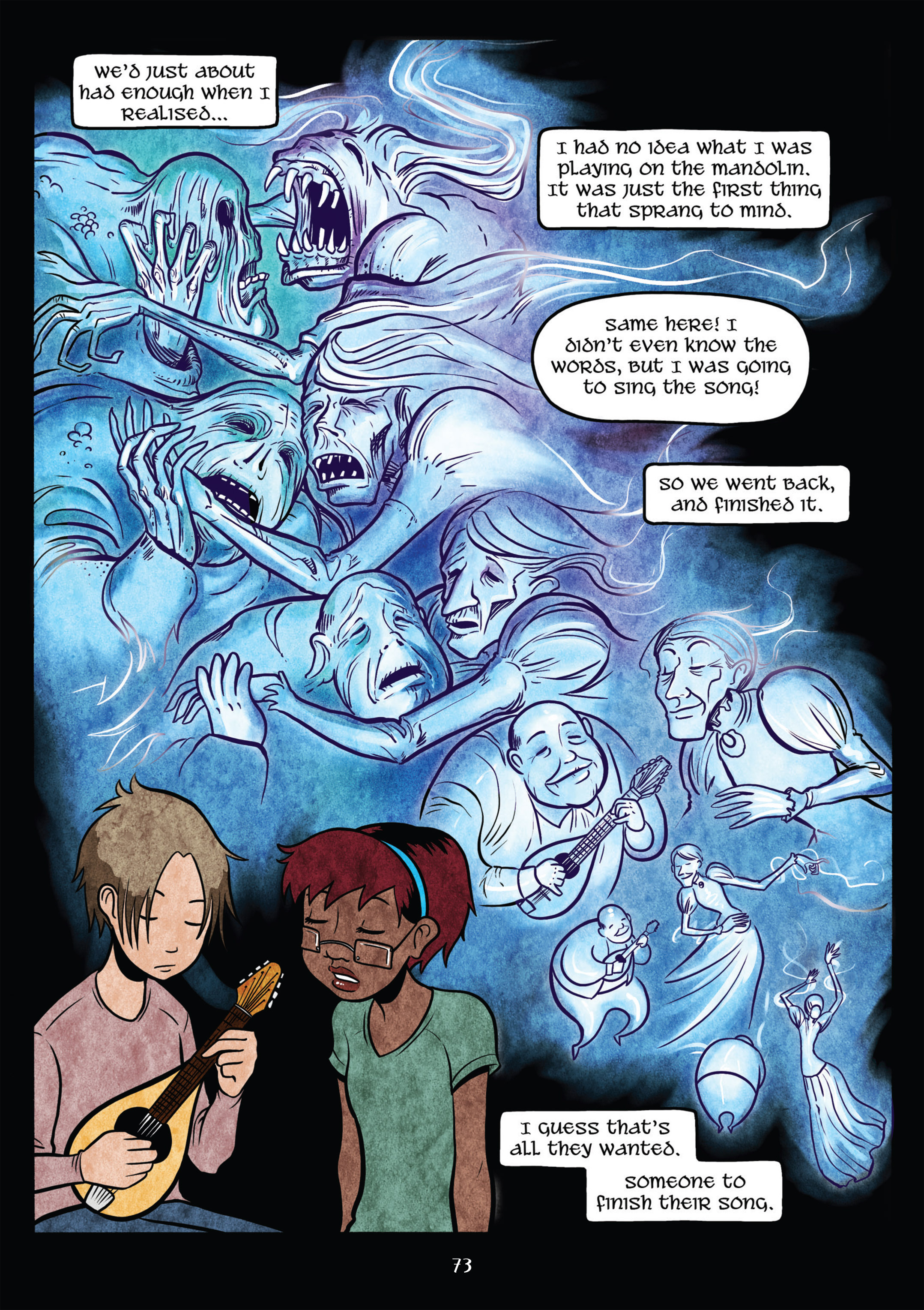 Read online Gunnerkrigg Court comic -  Issue # TPB 4 (Part 1) - 73