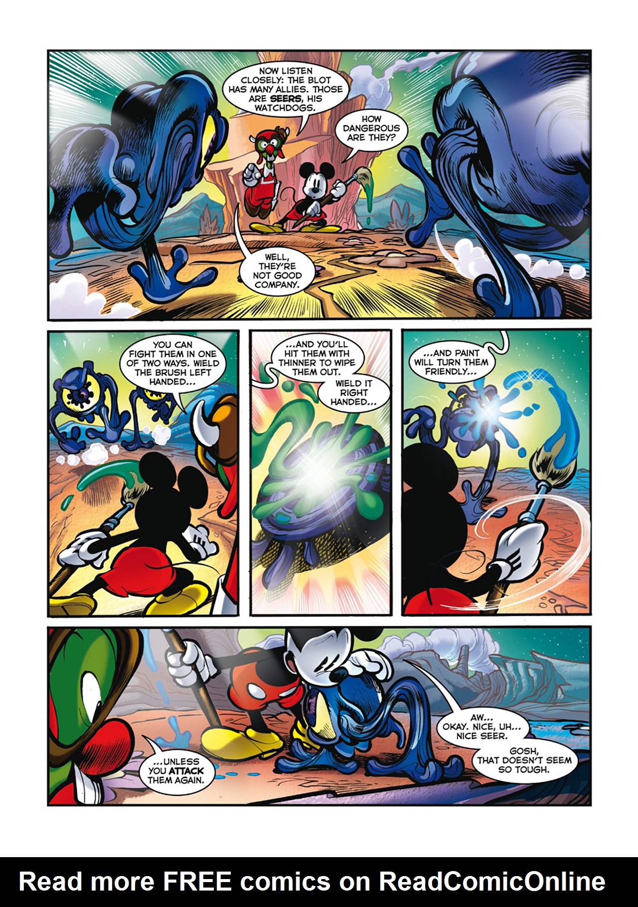 Read online Epic Mickey: The Graphic Novel comic -  Issue # Full - 11