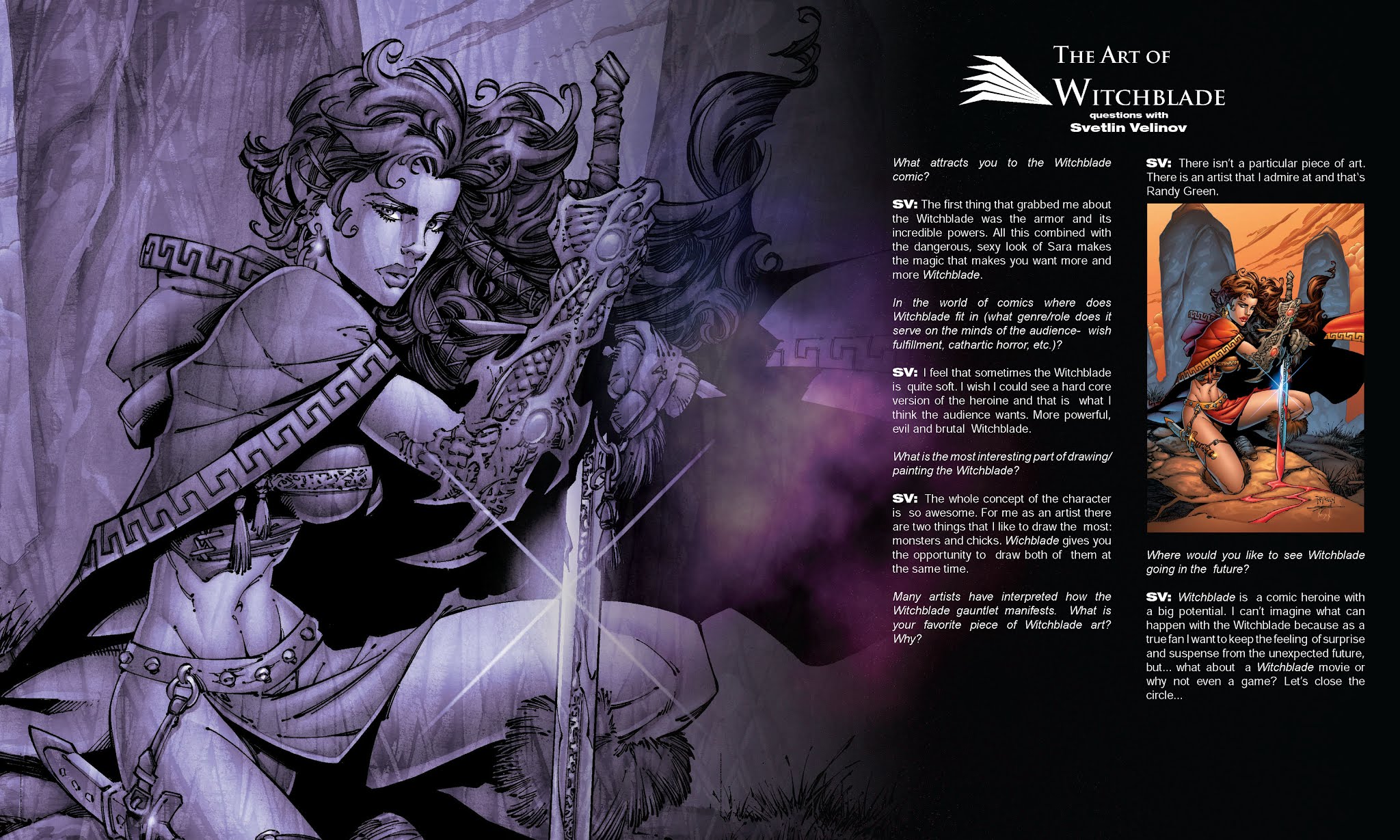Read online Witchblade: Art of Witchblade comic -  Issue # TPB - 54