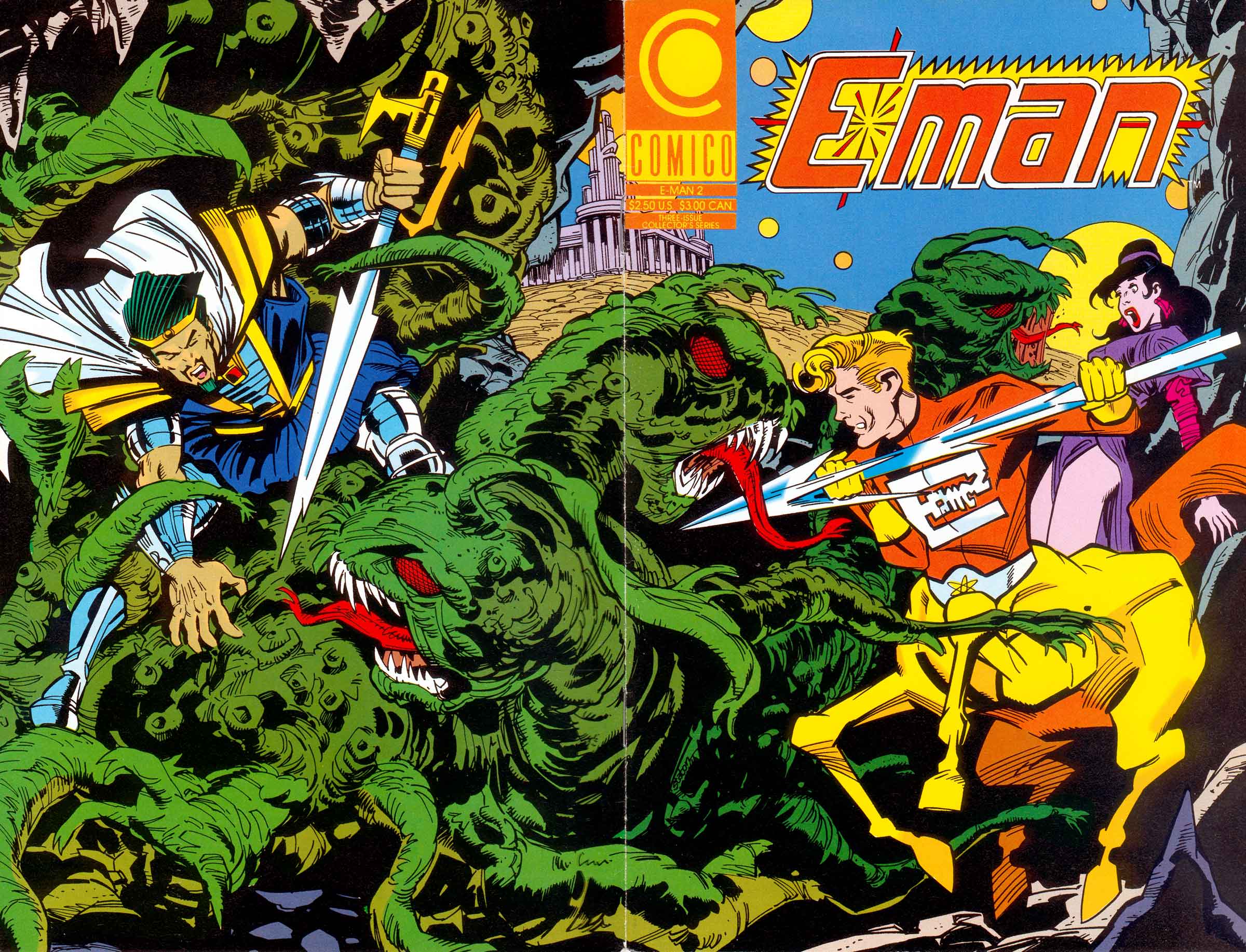 Read online E-Man (1989) comic -  Issue #2 - 2