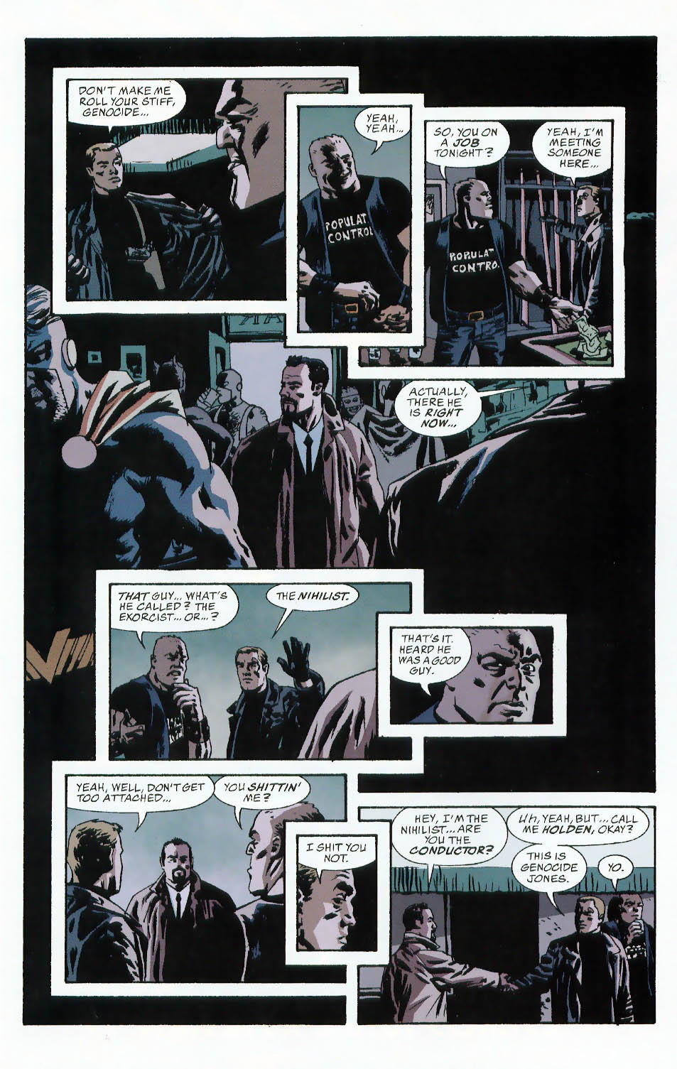 Read online Sleeper comic -  Issue #1 - 12