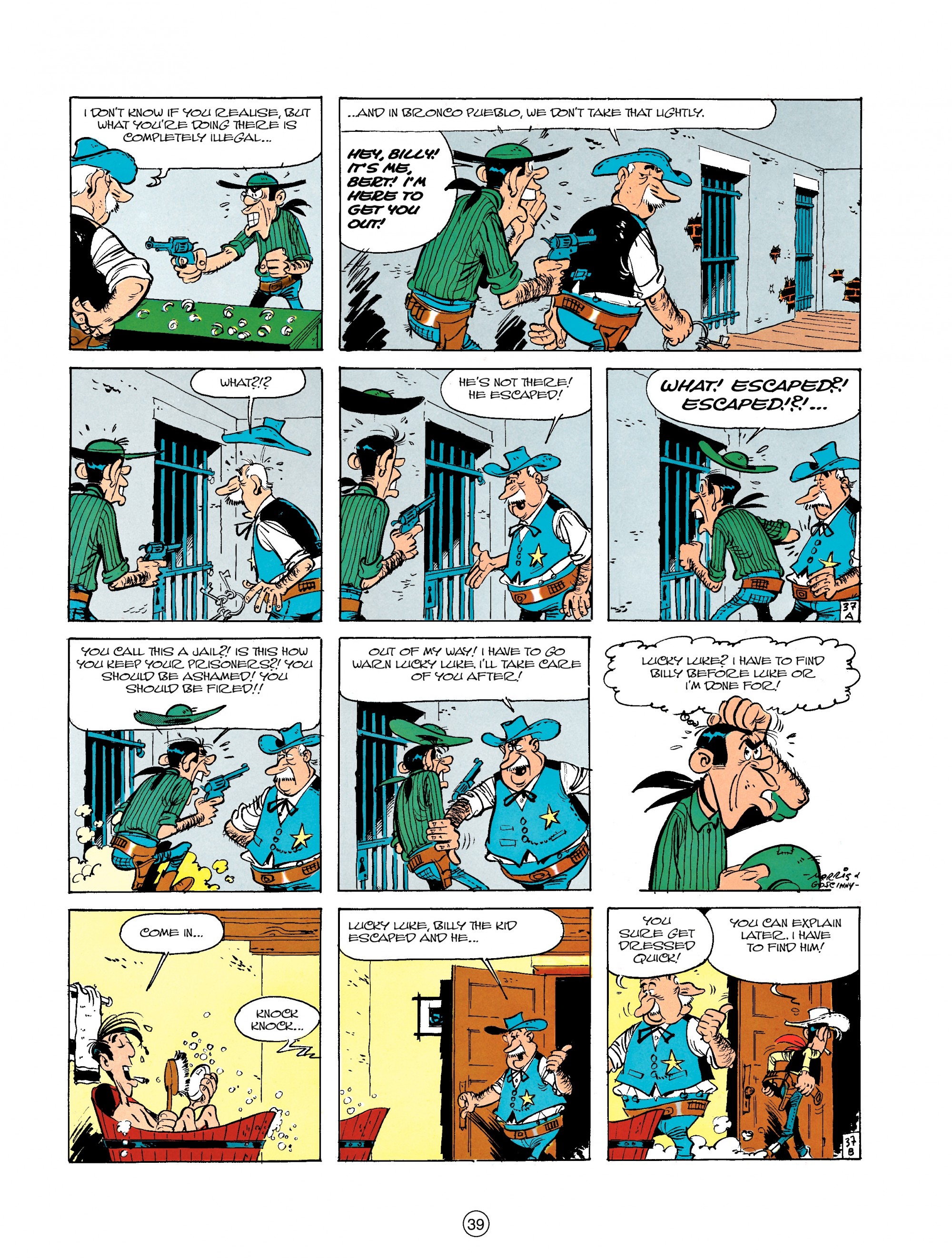 Read online A Lucky Luke Adventure comic -  Issue #18 - 39