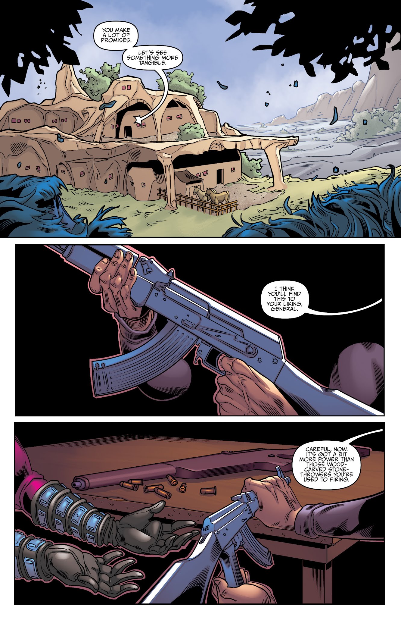 Read online Star Trek/Planet of the Apes: The Primate Directive comic -  Issue #1 - 4
