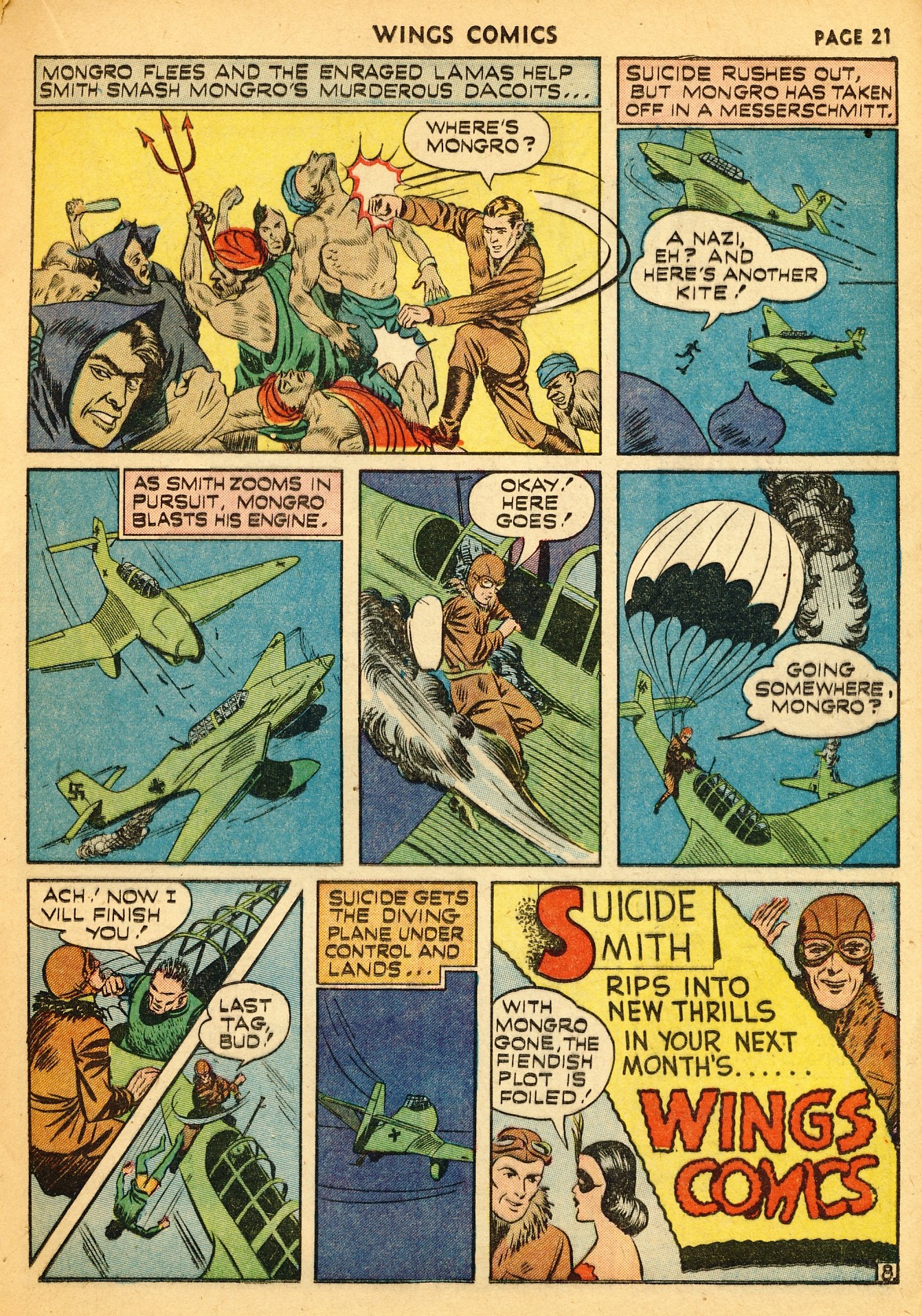 Read online Wings Comics comic -  Issue #14 - 24