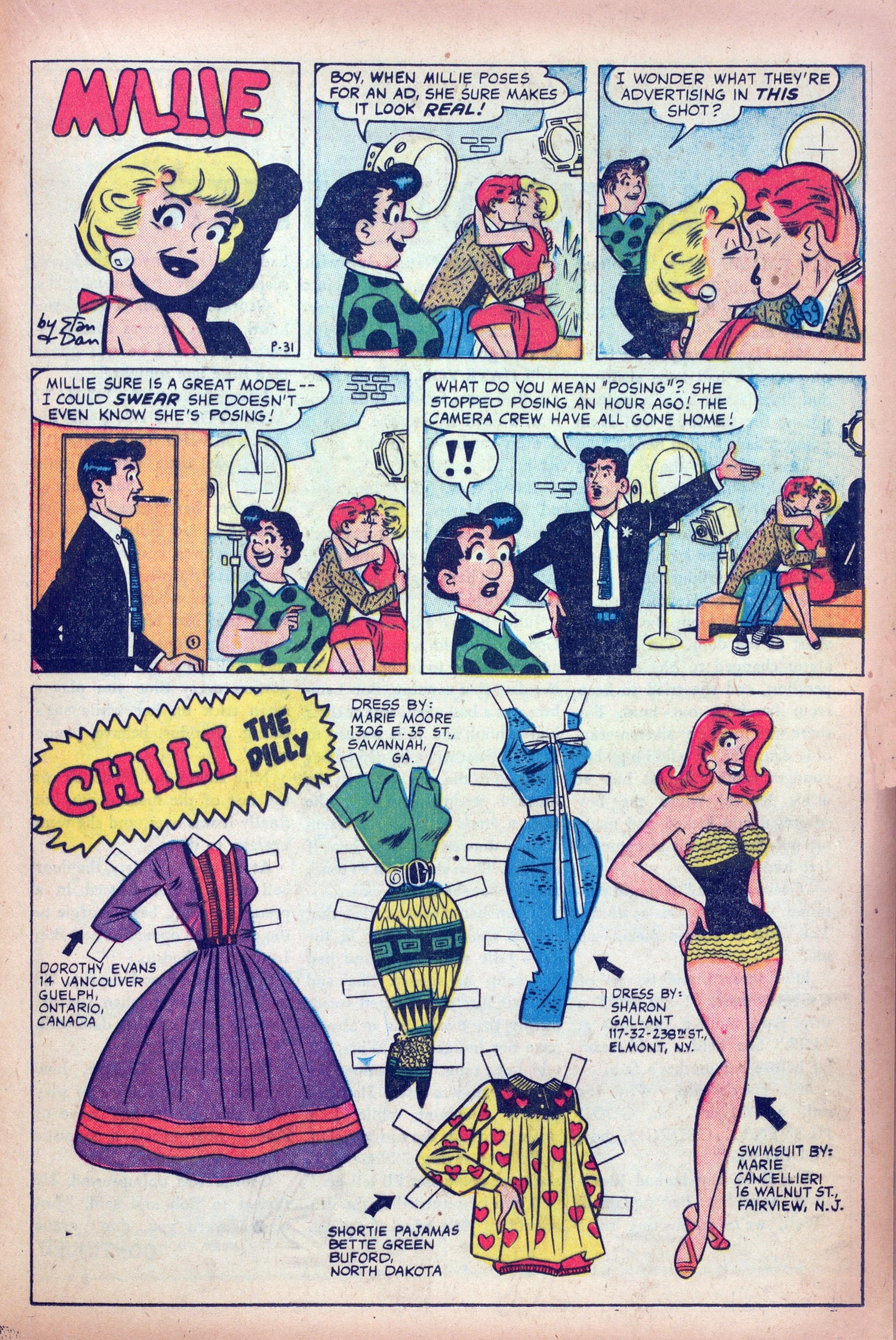 Read online Millie the Model comic -  Issue #84 - 13