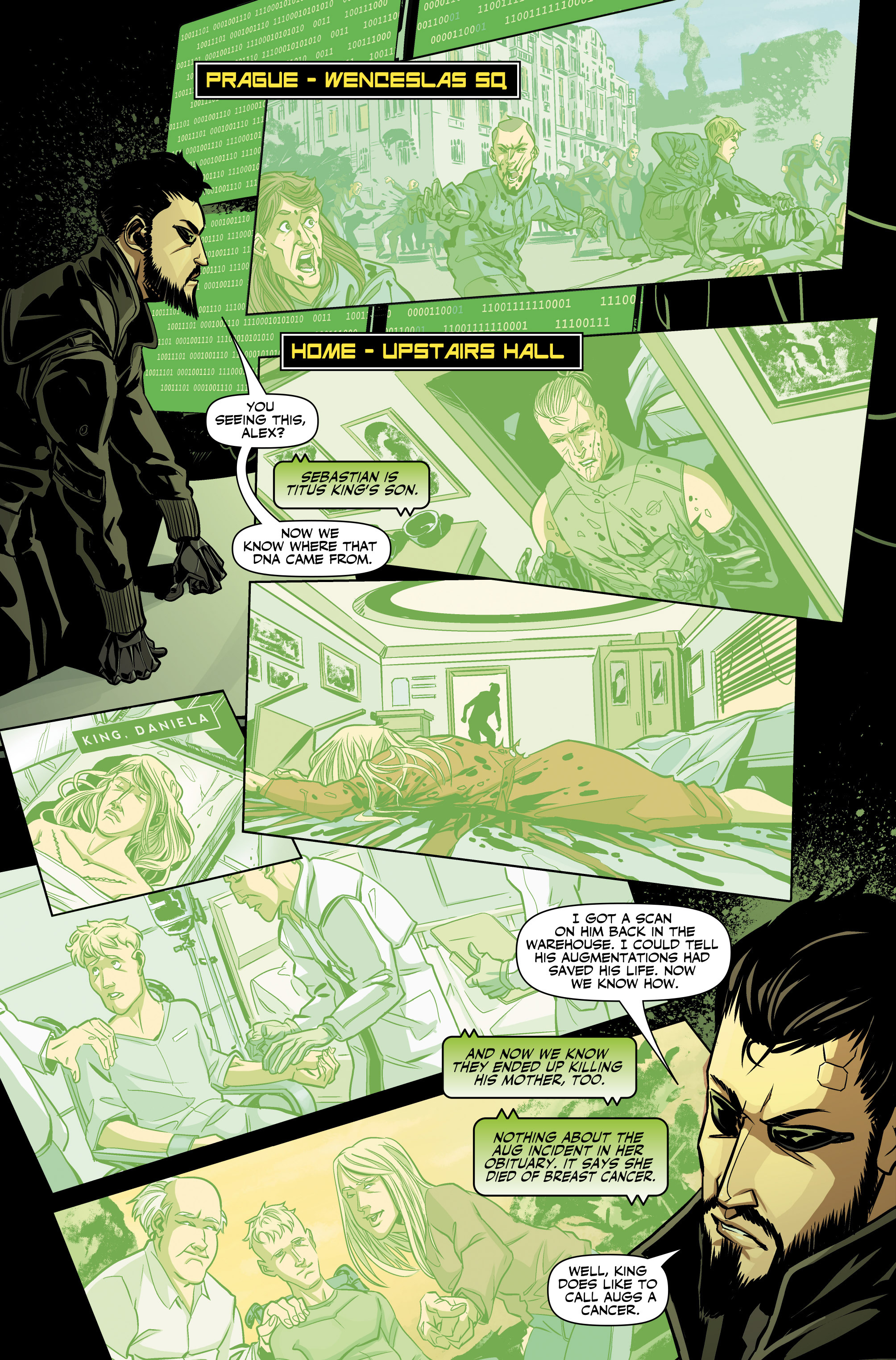 Read online Deus Ex: Children's Crusade comic -  Issue #4 - 17