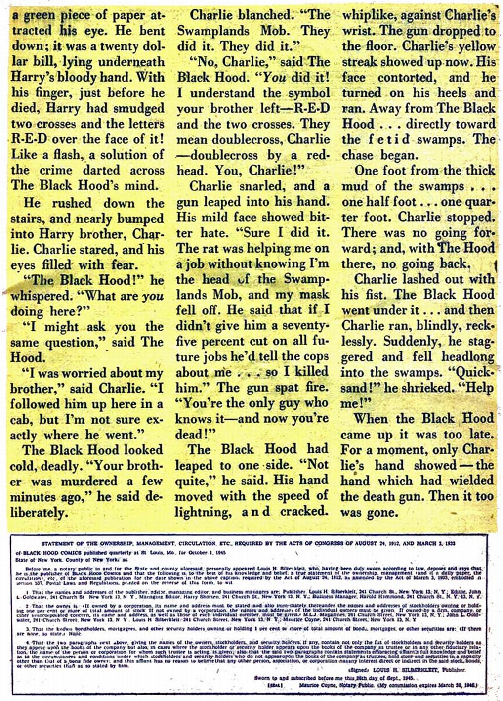 Read online Black Hood Comics comic -  Issue #17 - 39