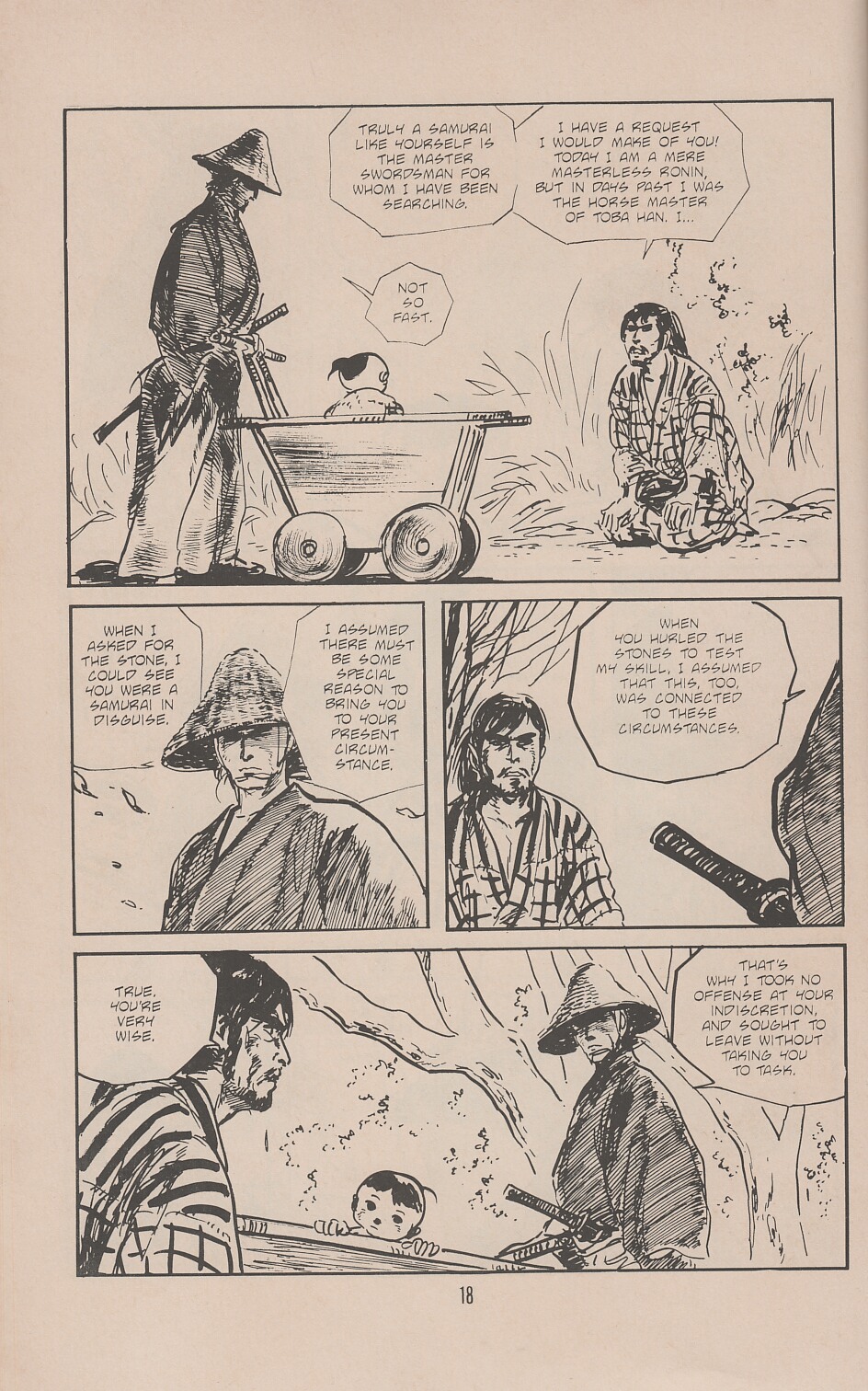 Read online Lone Wolf and Cub comic -  Issue #42 - 21