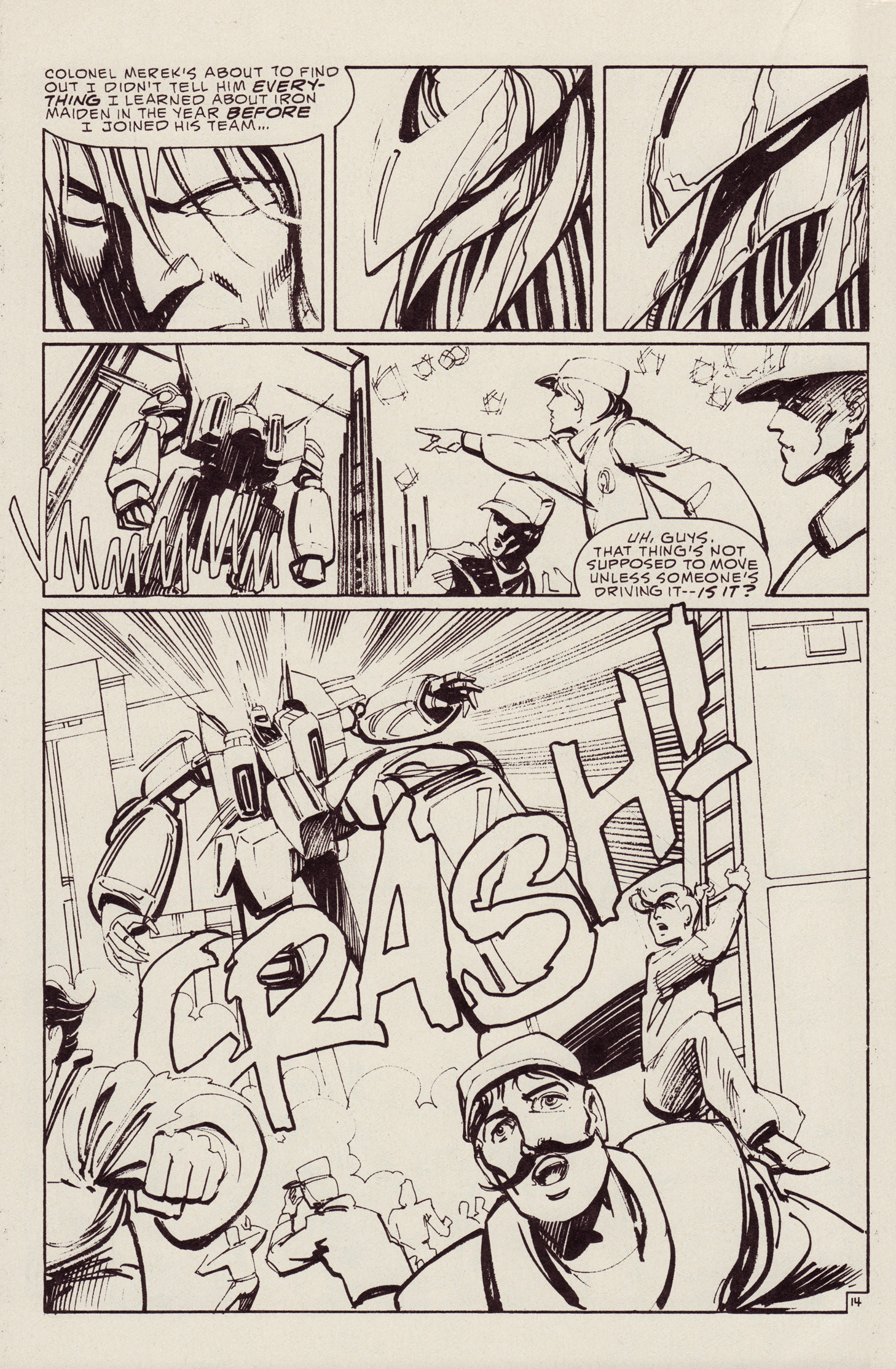 Read online Mecha comic -  Issue #3 - 16