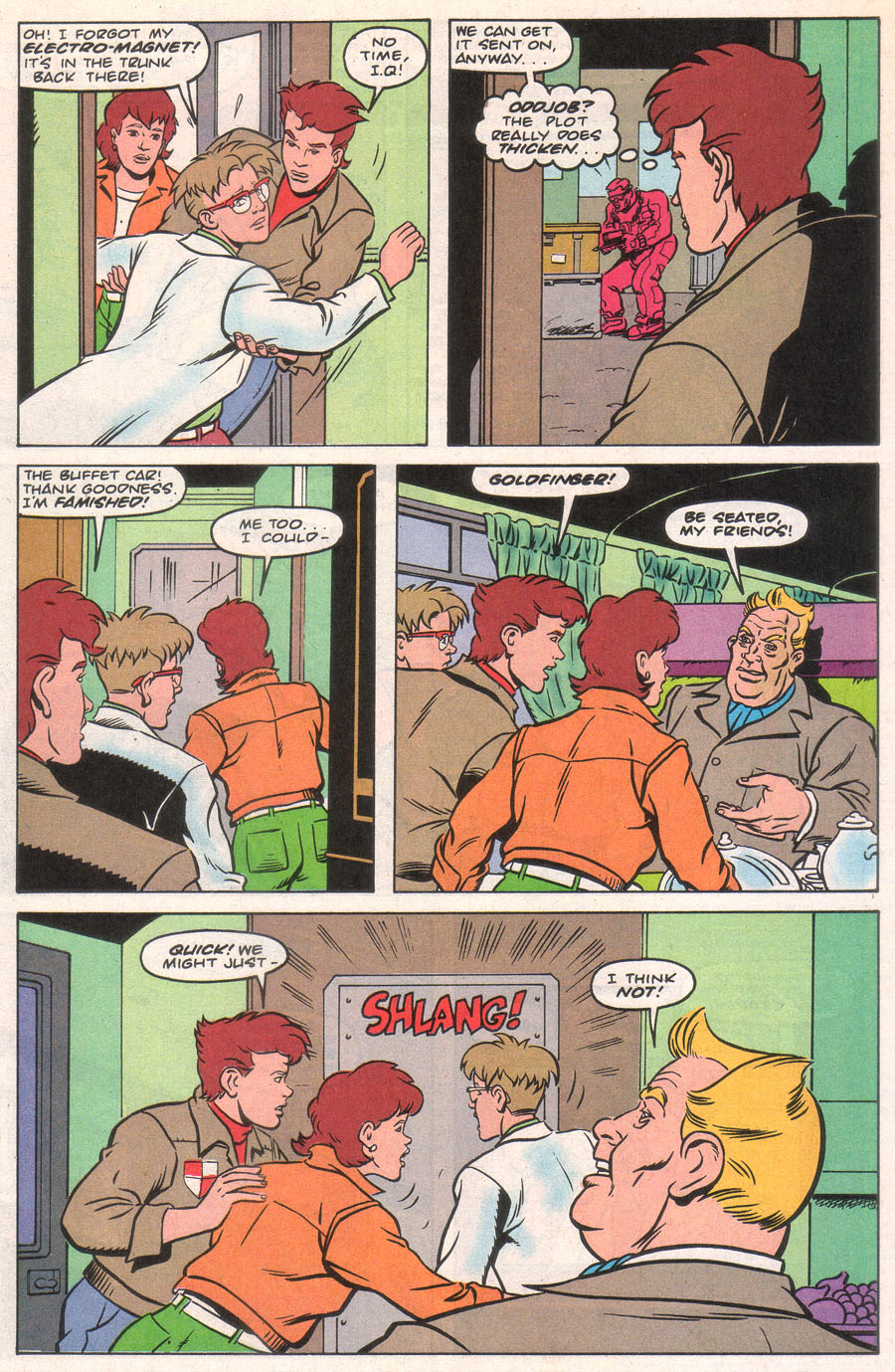 Read online James Bond Jr. comic -  Issue #12 - 13