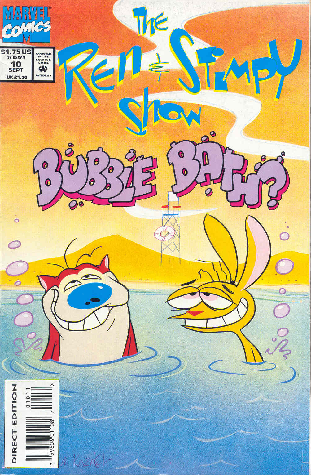 Read online The Ren & Stimpy Show comic -  Issue #10 - 1