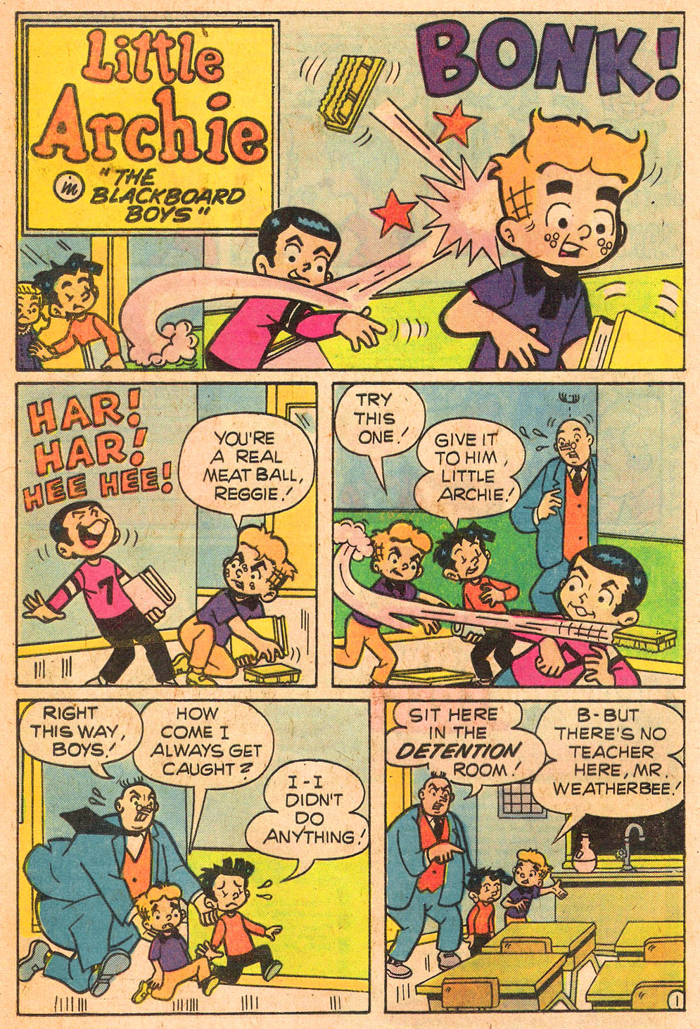 Read online Archie's TV Laugh-Out comic -  Issue #51 - 20