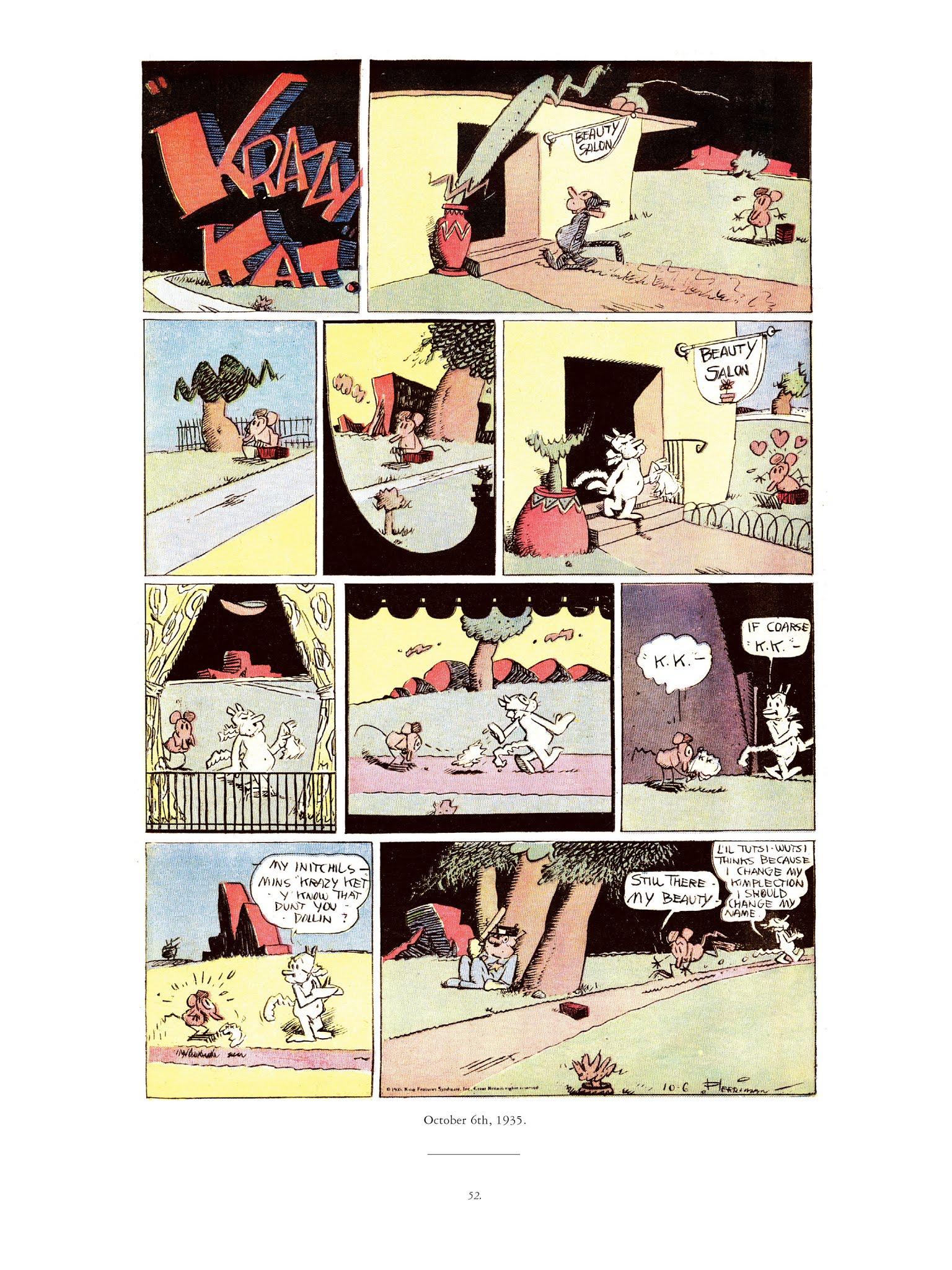 Read online Krazy & Ignatz comic -  Issue # TPB 9 - 50