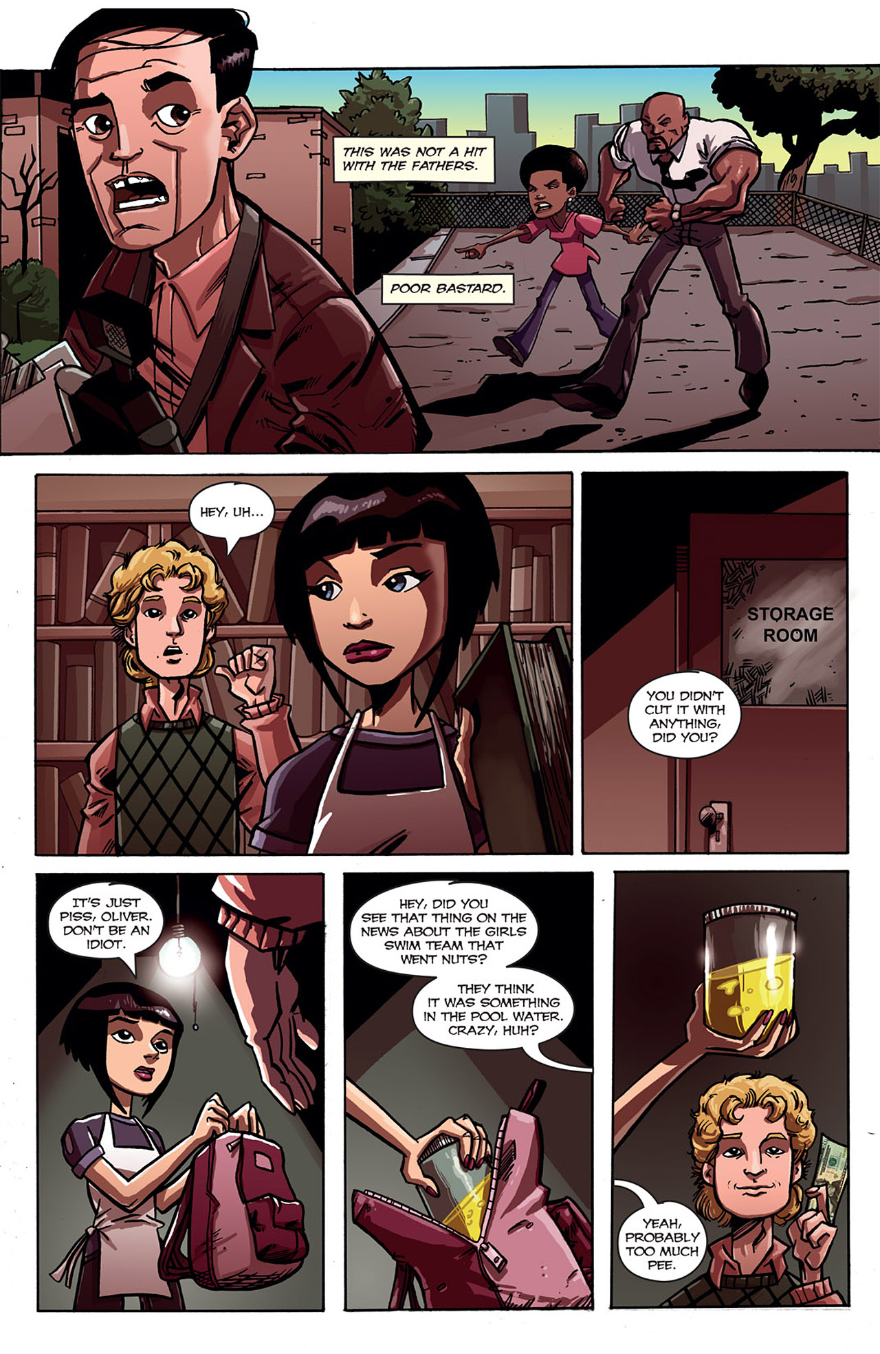 Read online Alpha Girl comic -  Issue #2 - 4