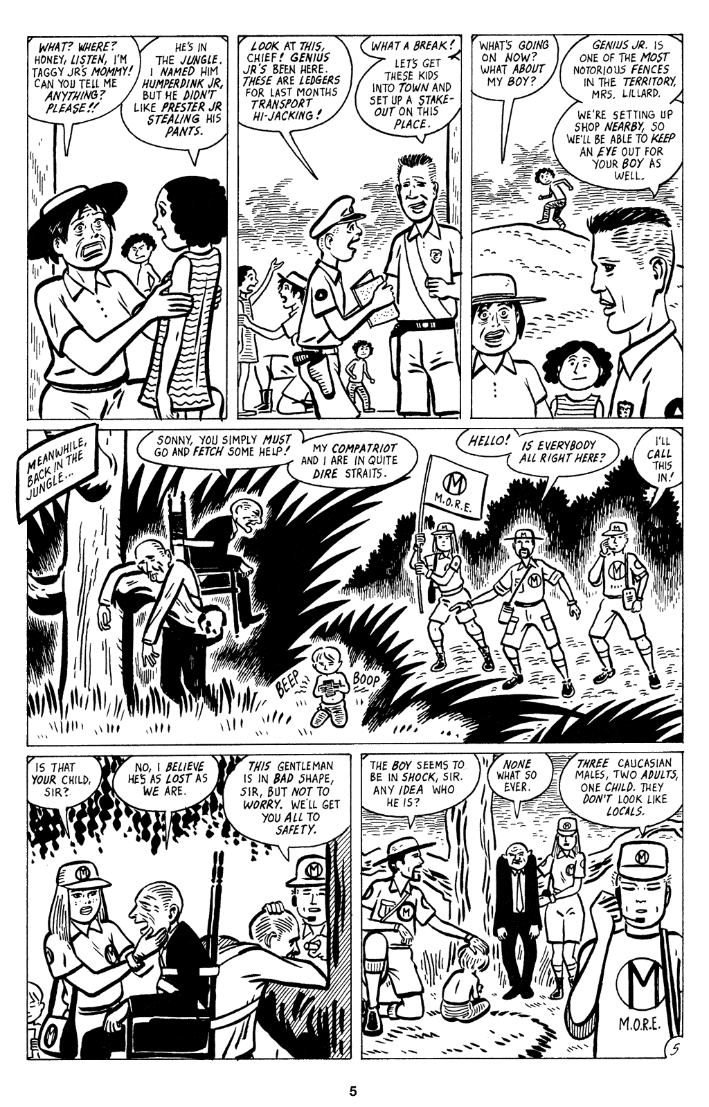 Read online Love and Rockets (2001) comic -  Issue #4 - 6