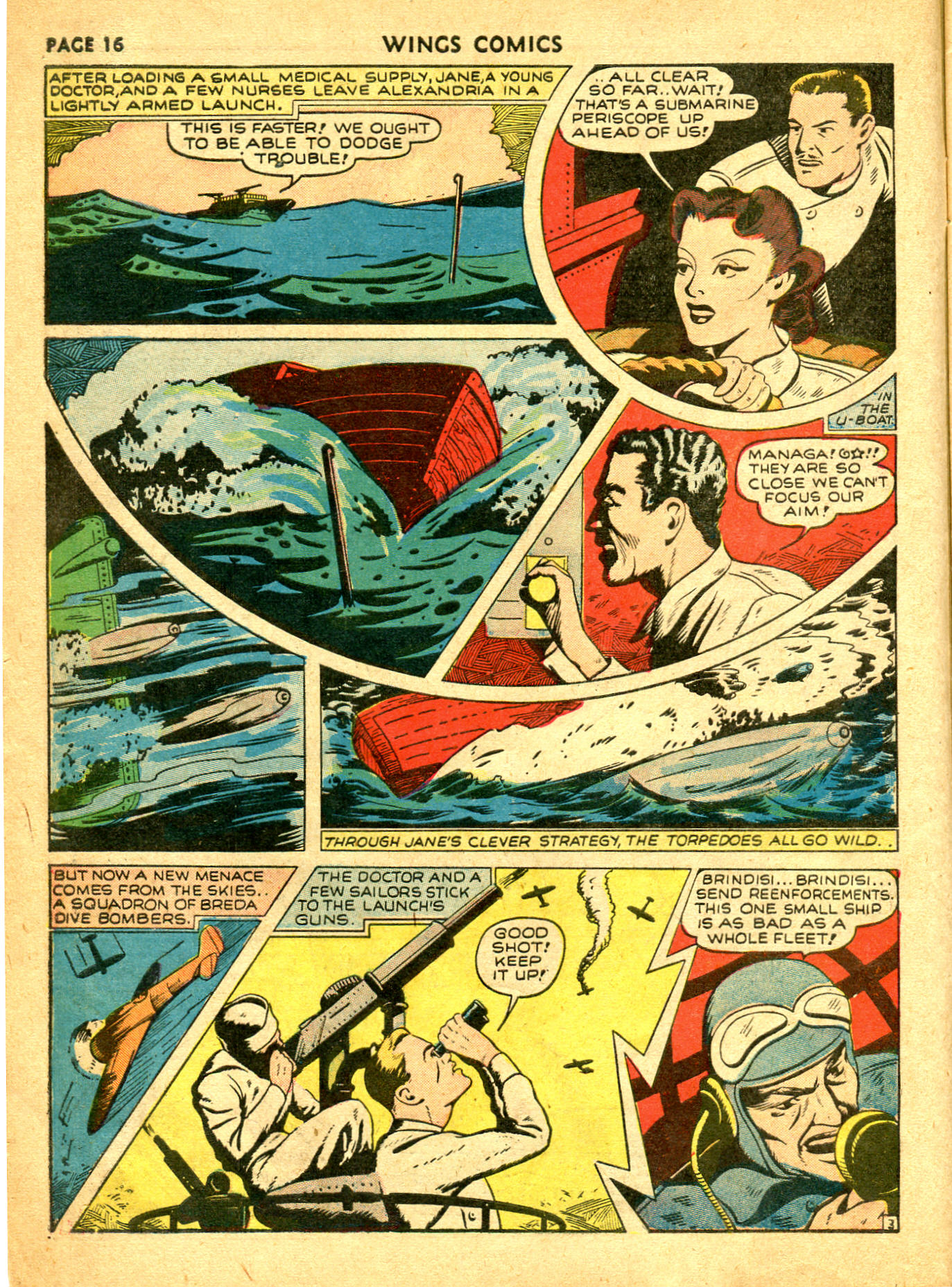 Read online Wings Comics comic -  Issue #7 - 18