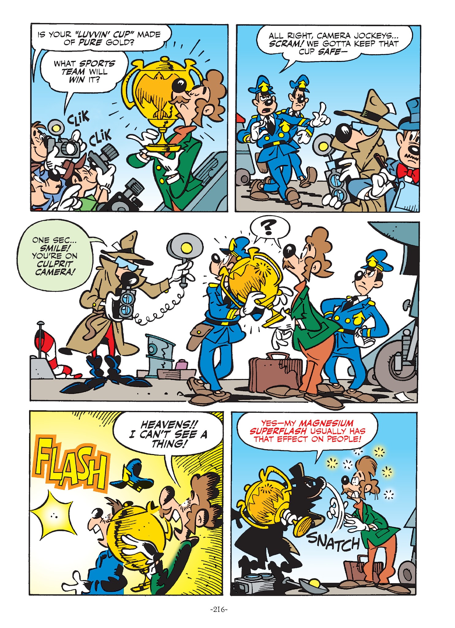 Read online Mickey and Donald: The Search For the Zodiac Stone comic -  Issue # TPB - 215