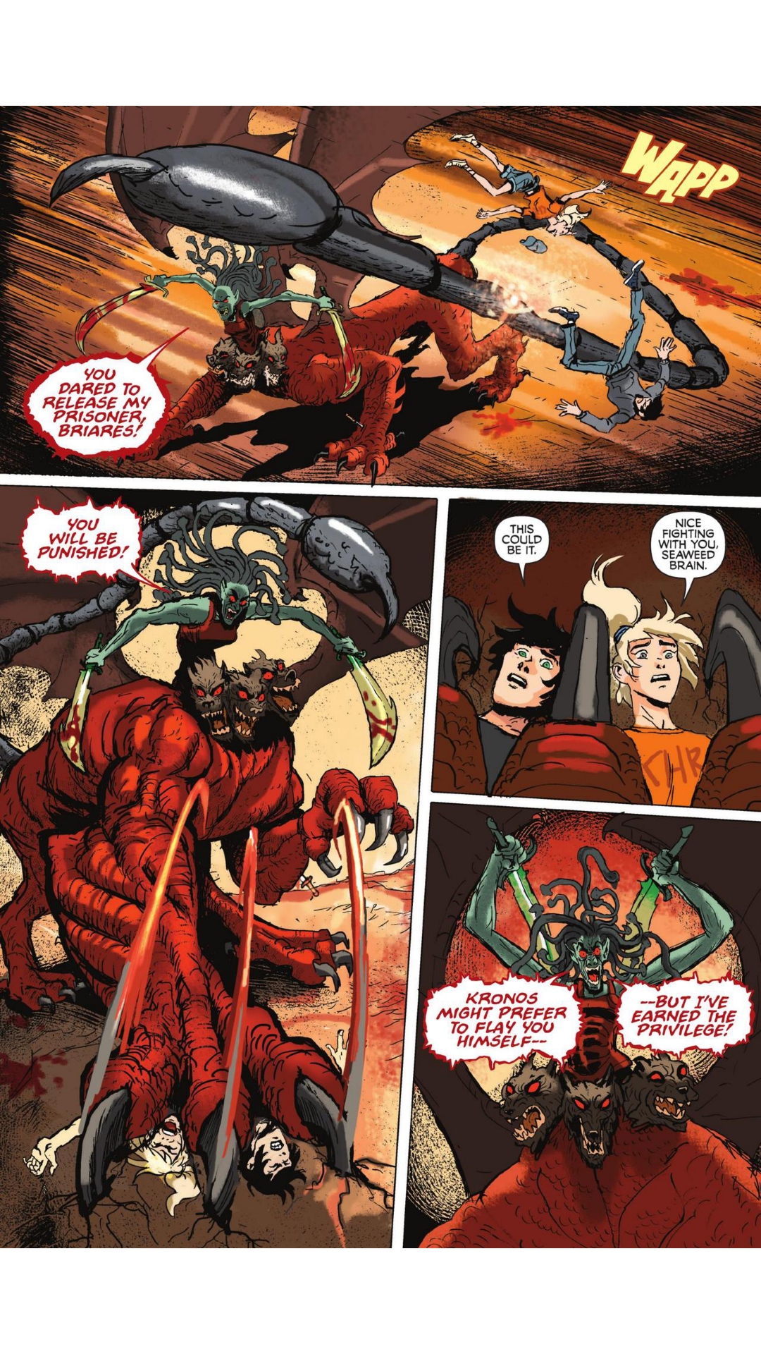Read online Percy Jackson and the Olympians comic -  Issue # TPB 4 - 119