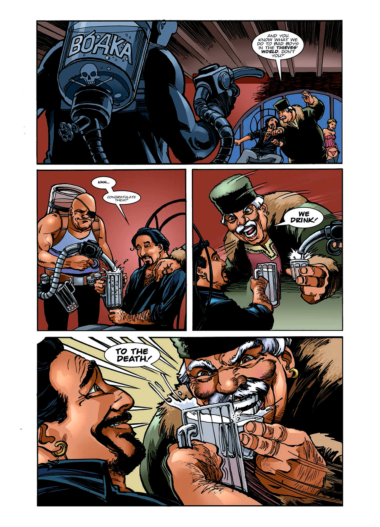 Read online Nikolai Dante comic -  Issue # TPB 6 - 43