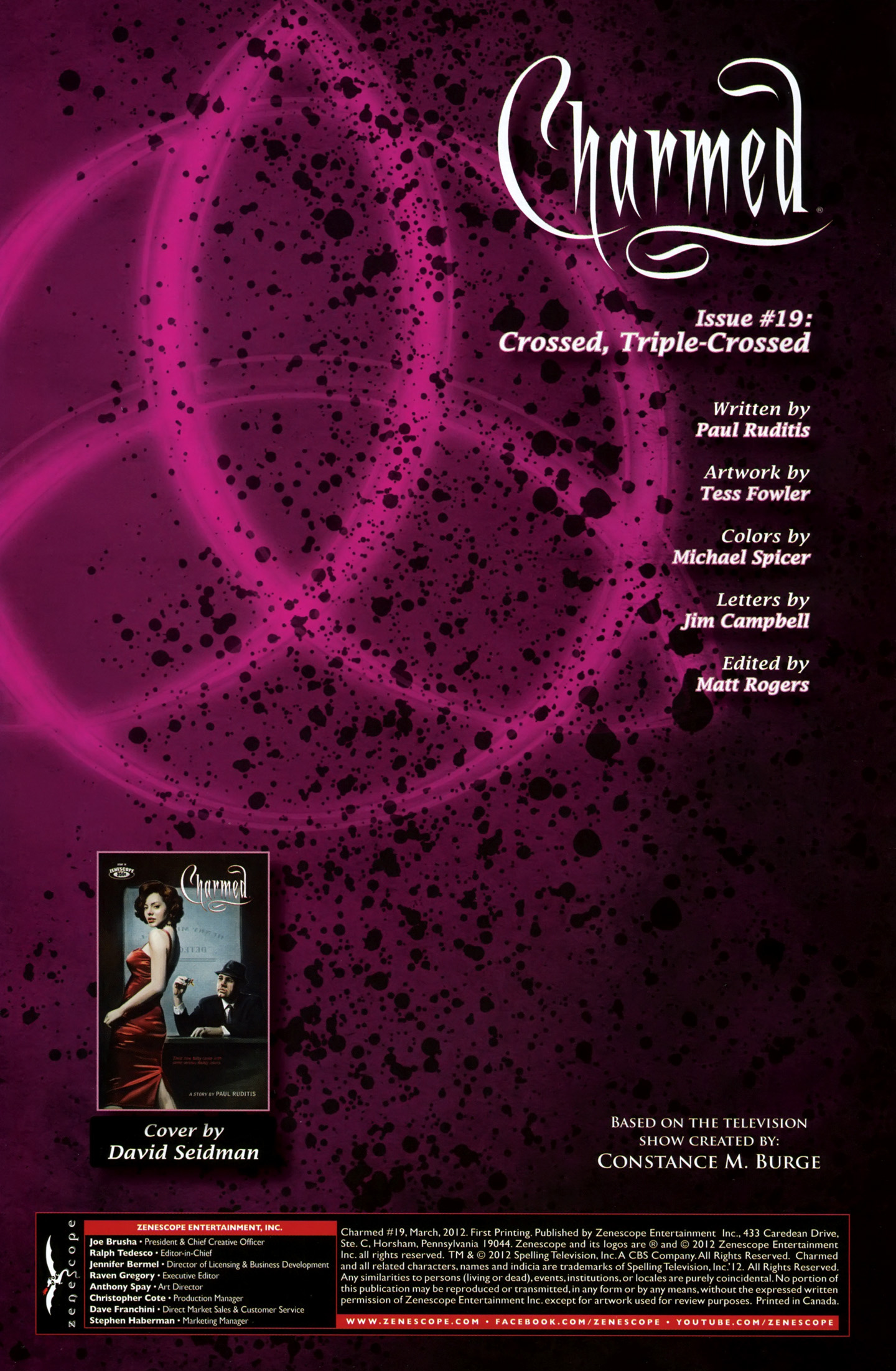 Read online Charmed comic -  Issue #19 - 2