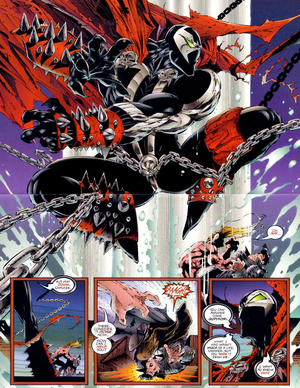 Read online Spawn: Blood Feud comic -  Issue #4 - 14