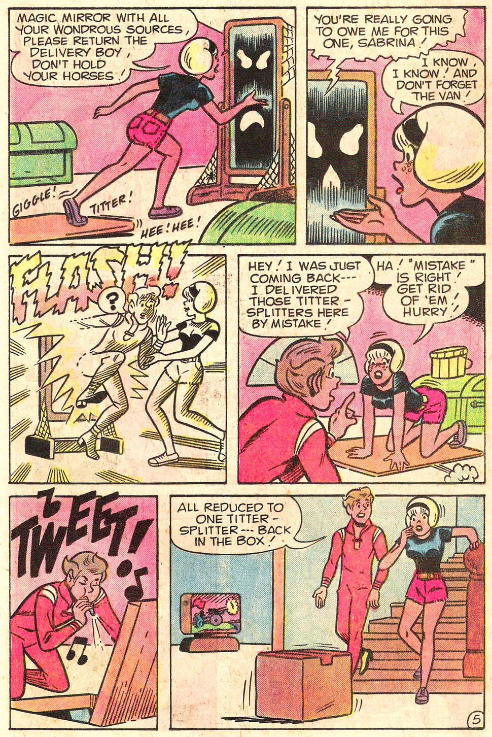 Read online Sabrina The Teenage Witch (1971) comic -  Issue #76 - 17