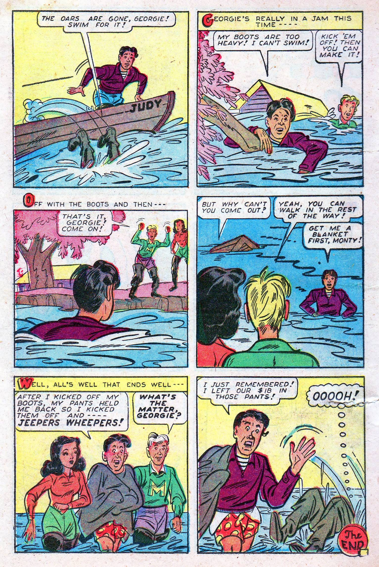 Read online Georgie Comics (1945) comic -  Issue #5 - 30