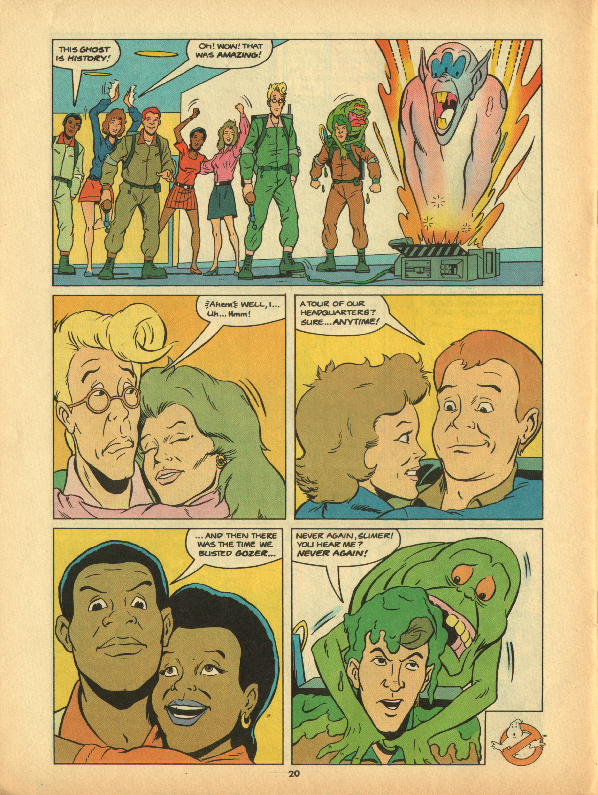 Read online The Real Ghostbusters comic -  Issue #25 - 20