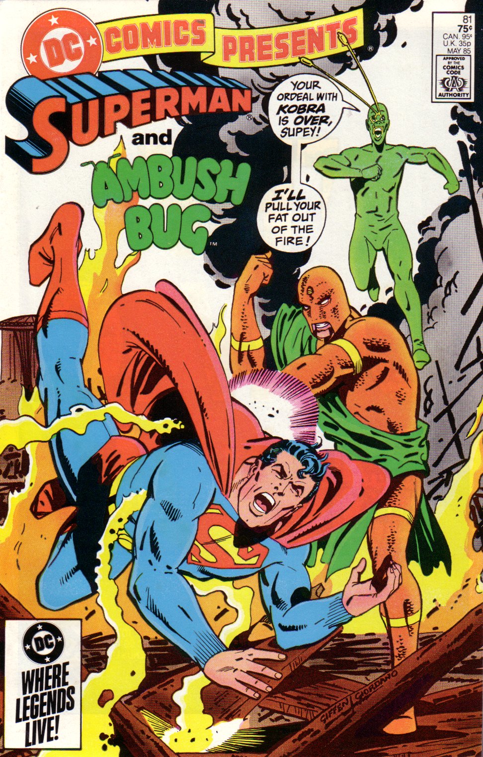 DC Comics Presents (1978) issue 81 - Page 1