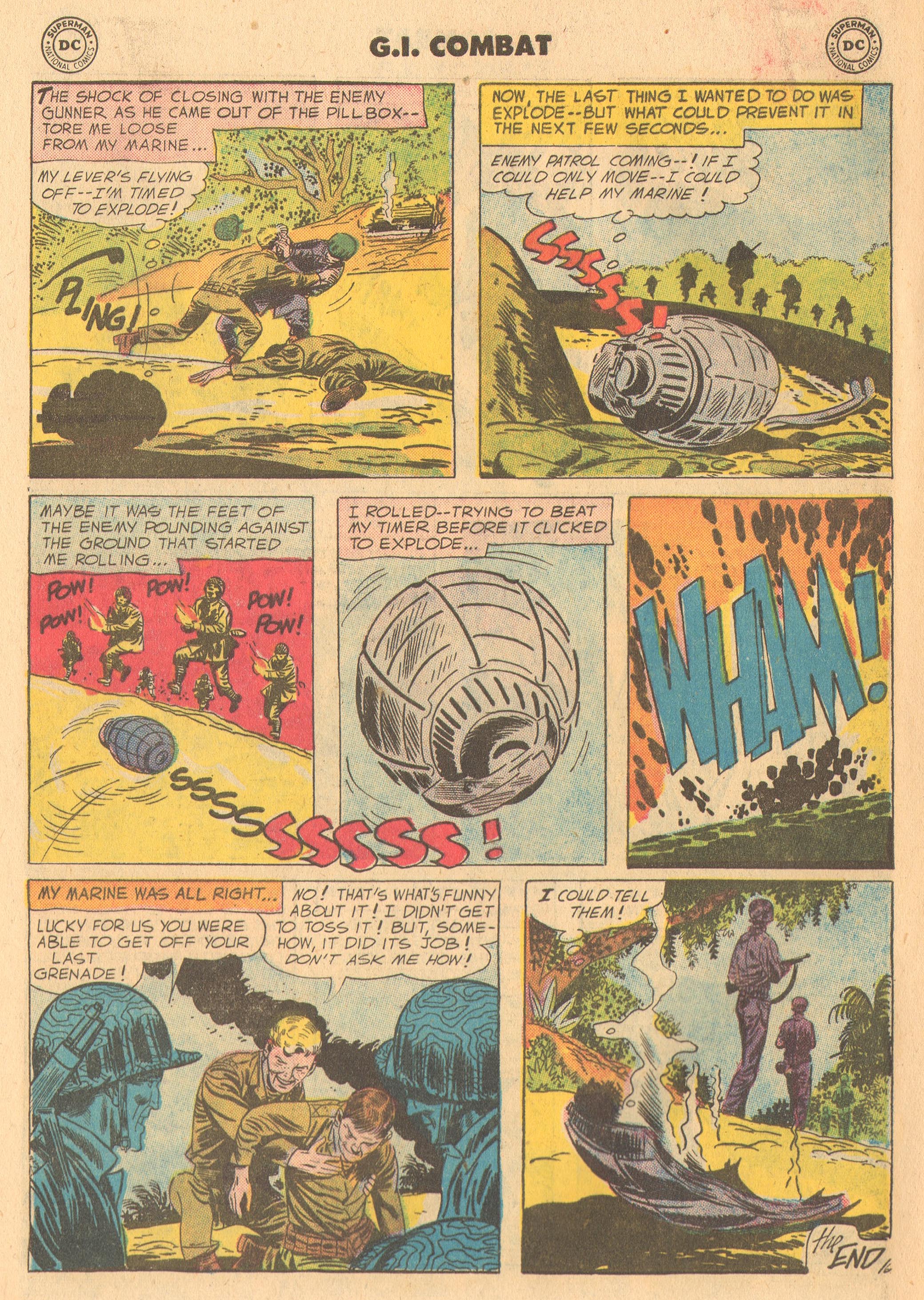 Read online G.I. Combat (1952) comic -  Issue #51 - 32